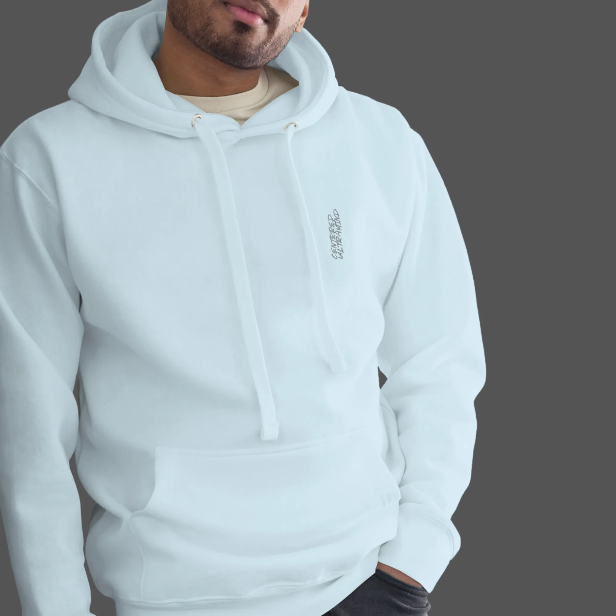 Centered Ultramind x Light Blue Hoodie