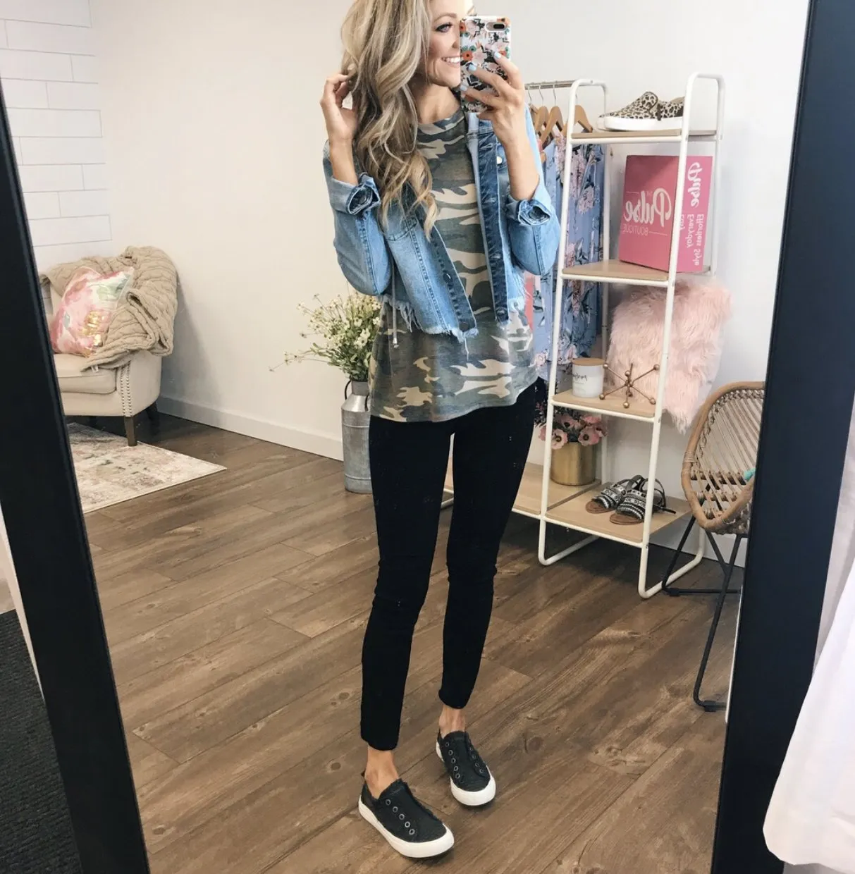C'est Toi Frayed Hem Denim Jacket- Light Wash