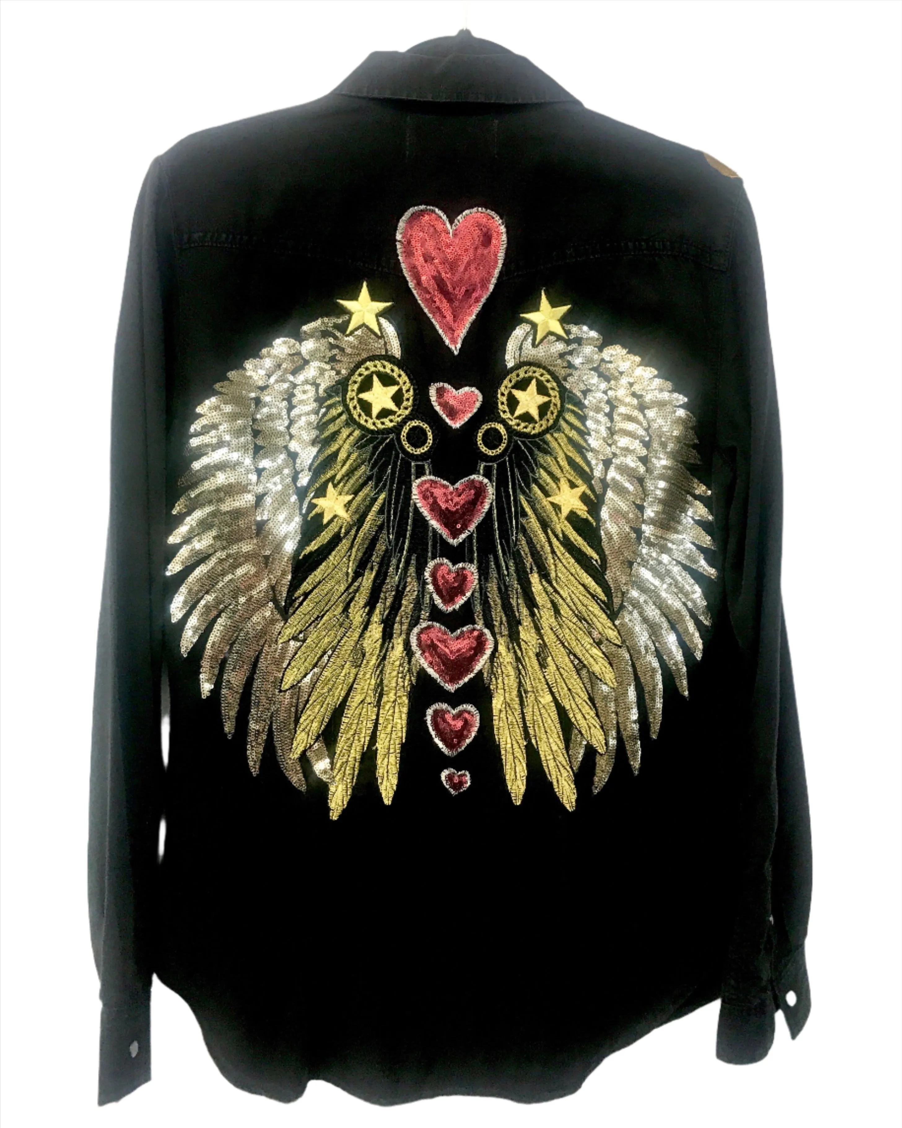 Chakras Denim Shirt /Jacket