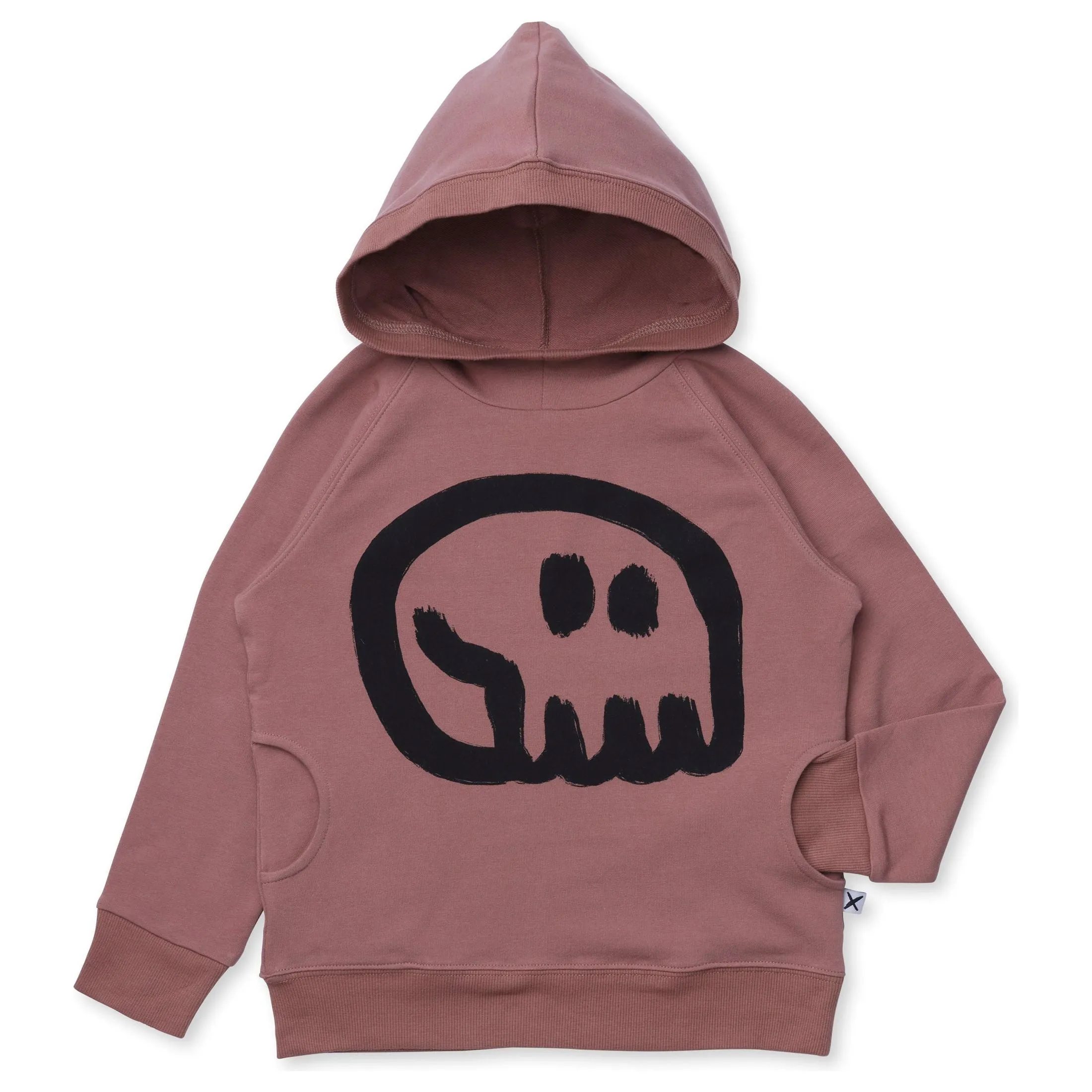 Charcoal Skull Hood