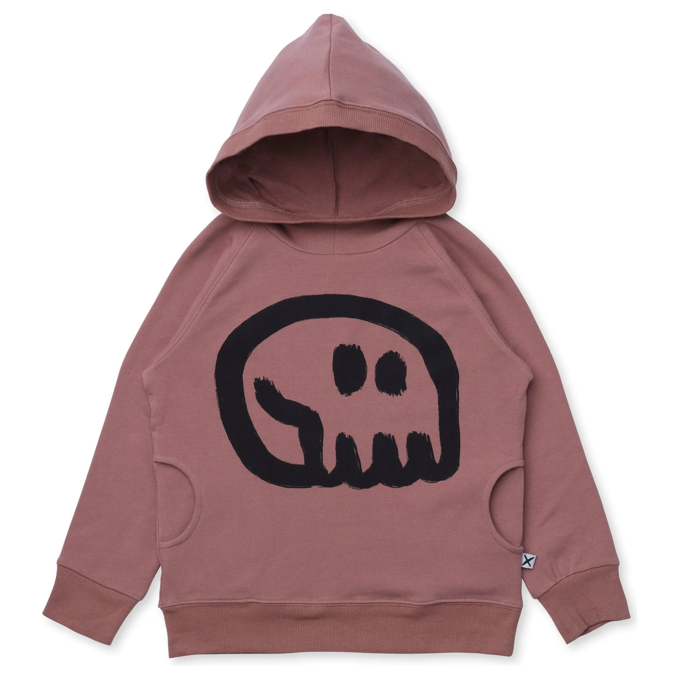 Charcoal Skull Hood