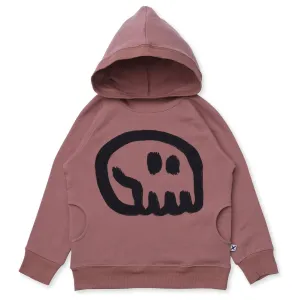 Charcoal Skull Hood