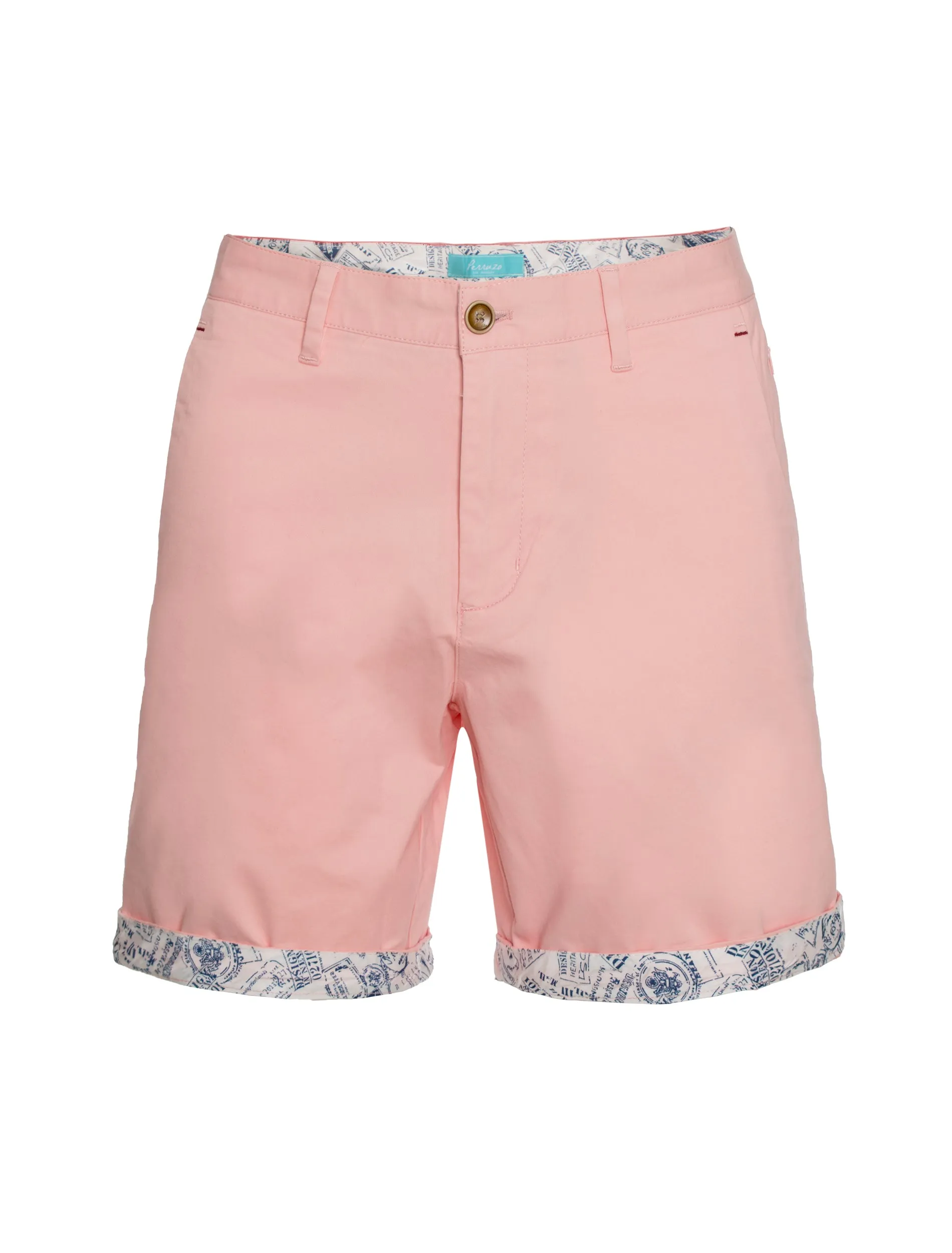 Chino Shorts, in Pink Champagne