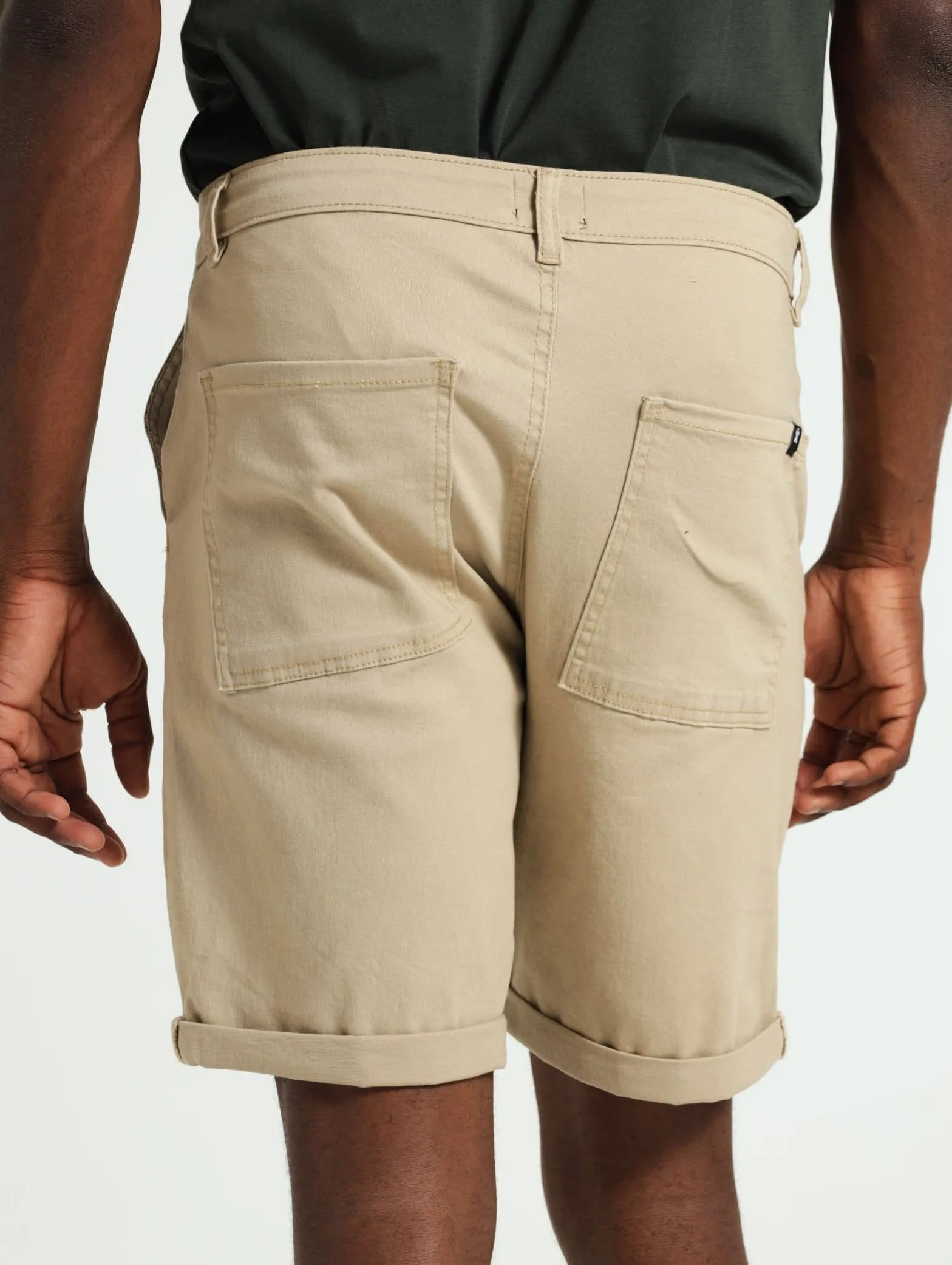 Chino Shorts - Stone