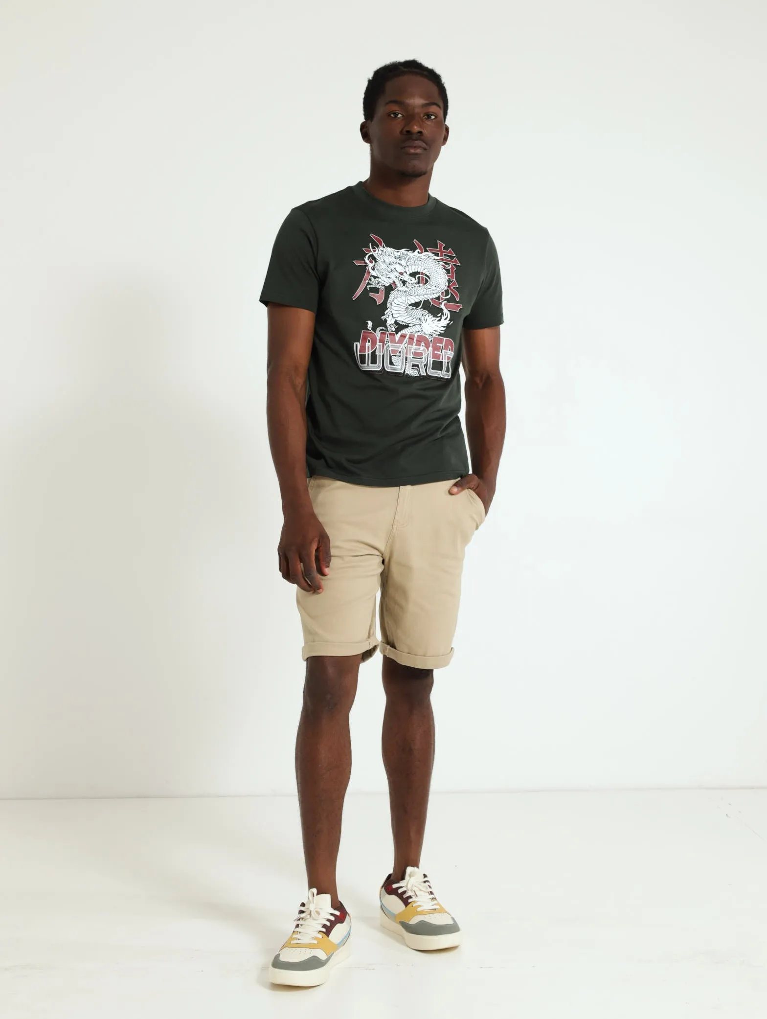 Chino Shorts - Stone