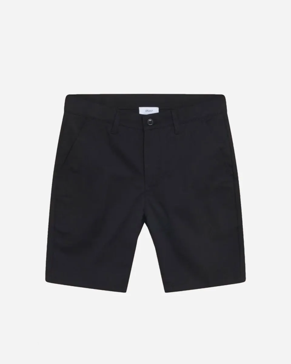 Chino Twill Shorts - Black