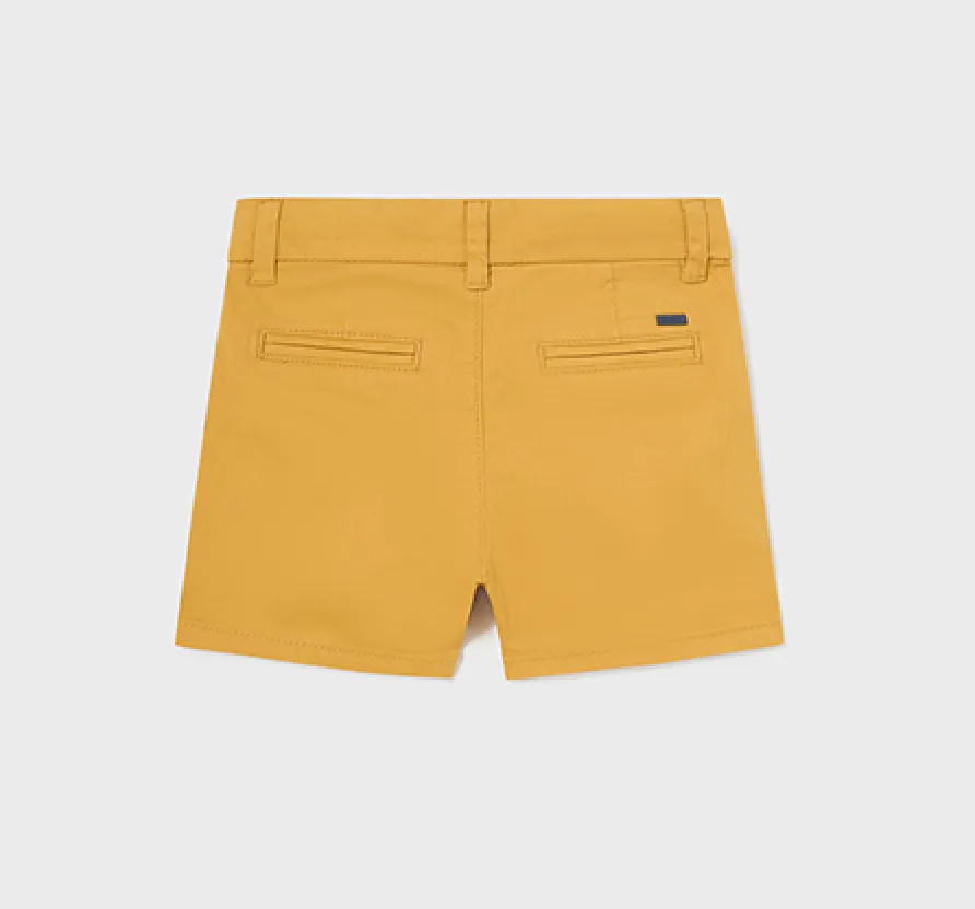 Chino Twill Shorts - Ochre