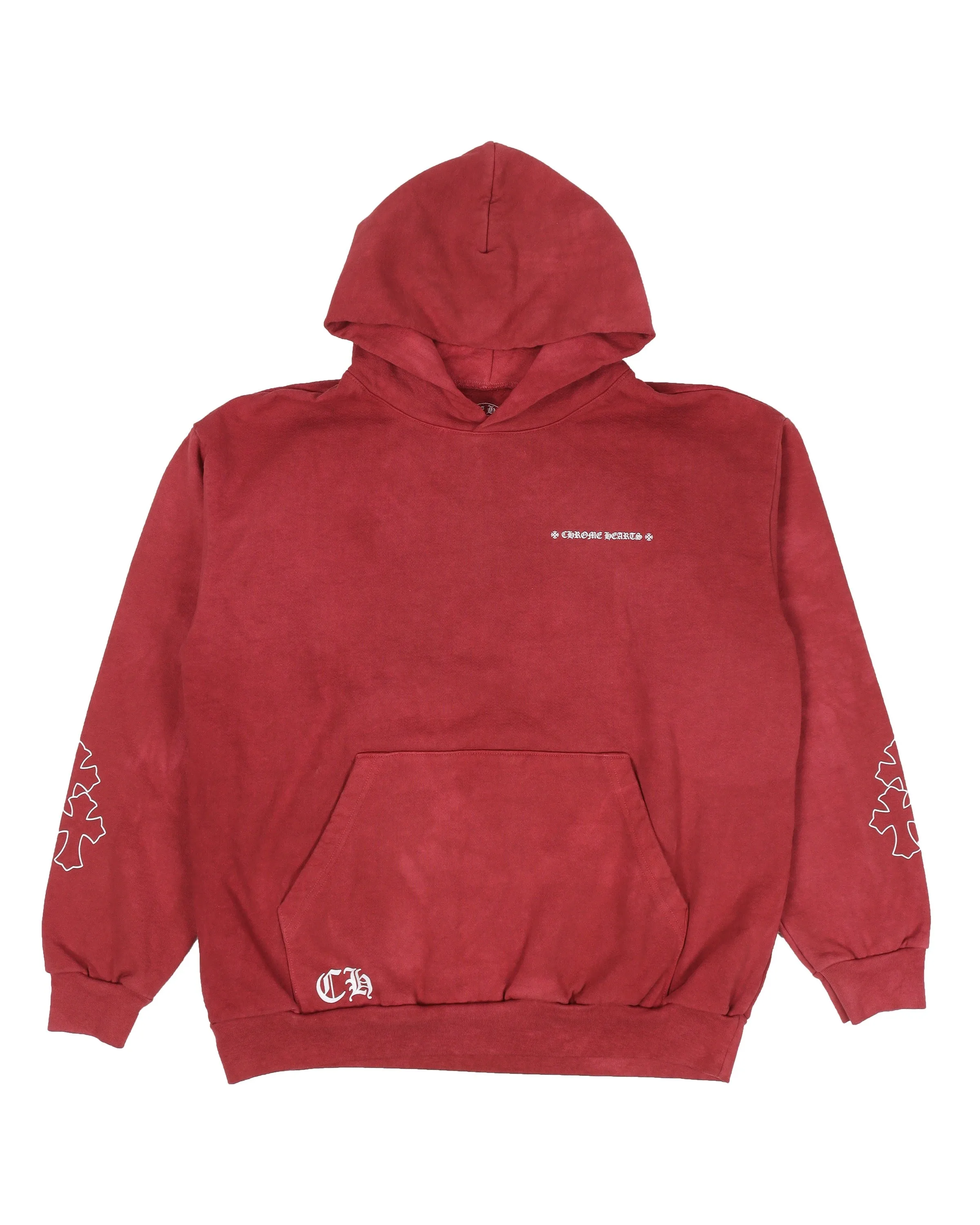 Chrome Hearts x Drake "Certified - Miami Exclusive" Hand-dyed Hoodie (Worn)