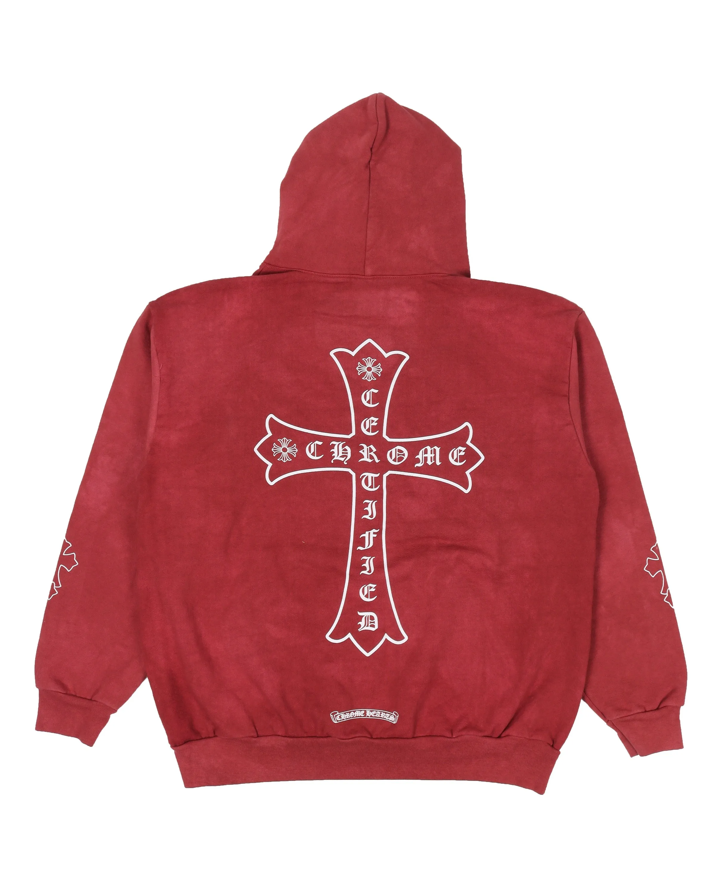 Chrome Hearts x Drake "Certified - Miami Exclusive" Hand-dyed Hoodie (Worn)