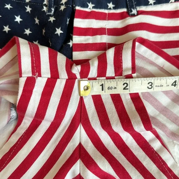 Chubbies Women’s Shorts | Medium | “The Miss Mericas” | Red, White and Blue