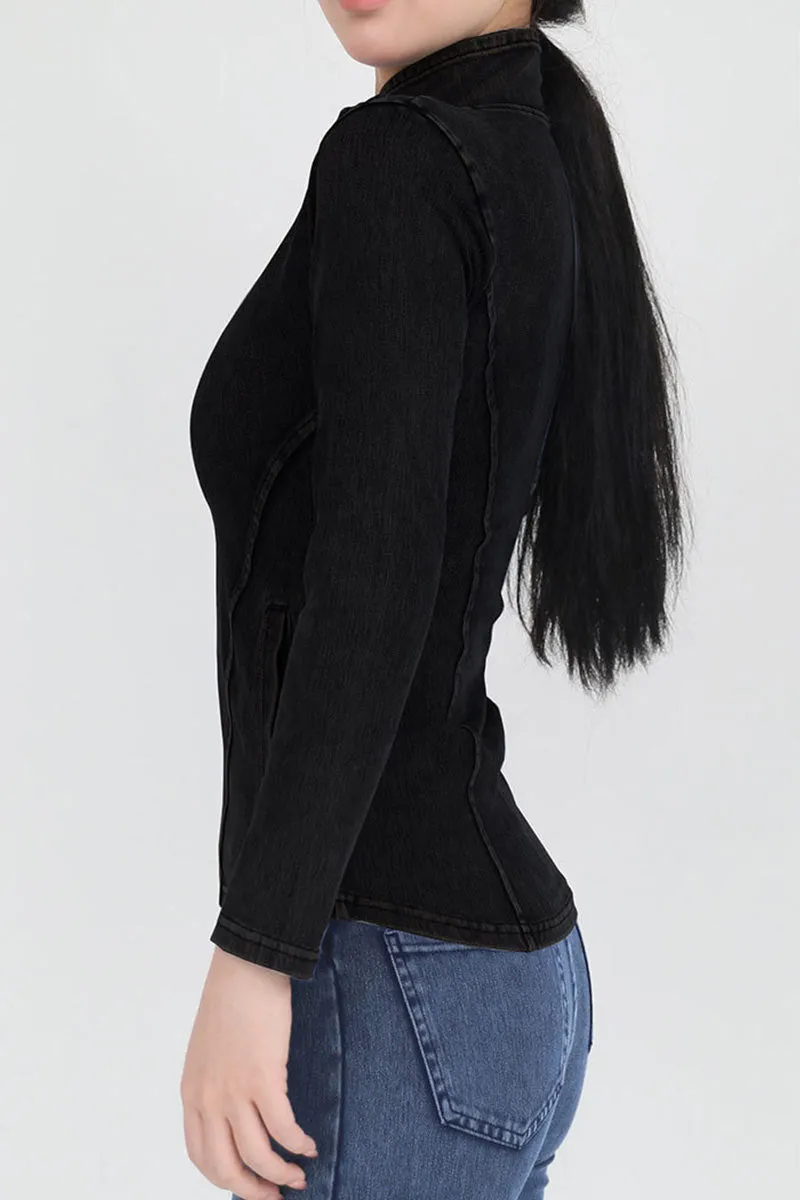 CK0679 Stretch Denim Jacket
