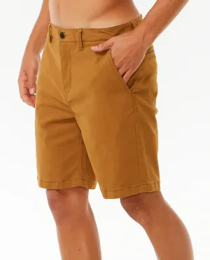 Classic Surf Chino Walkshort - Gold