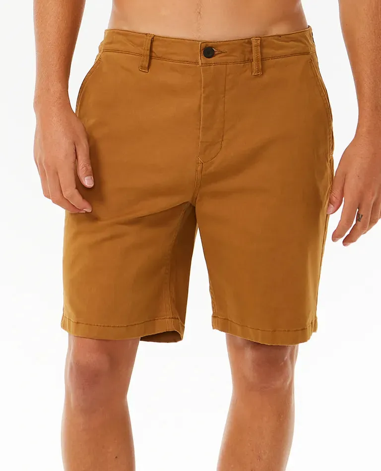 Classic Surf Chino Walkshort - Gold