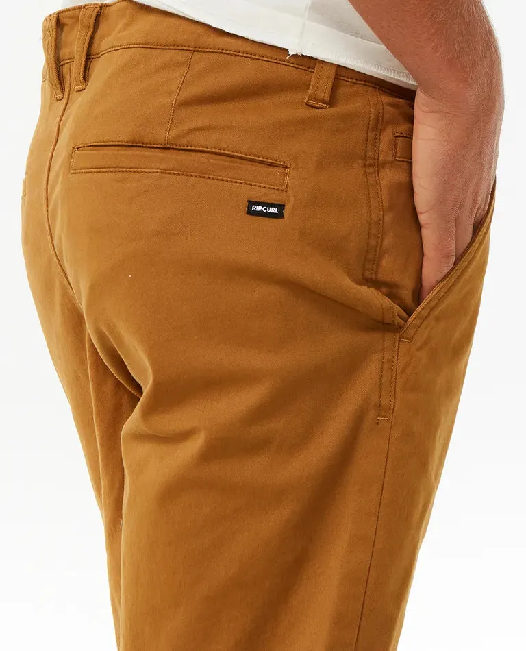 Classic Surf Chino Walkshort - Gold