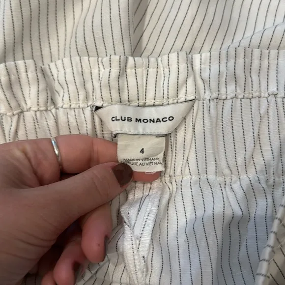 Club Monaco • Stripe Darcee Short
