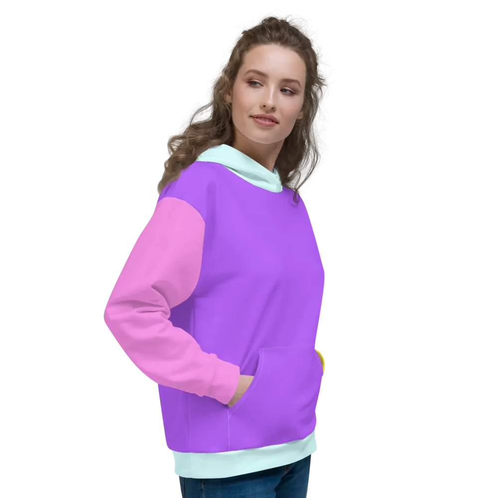 Color Block Unisex Adult Hoodie