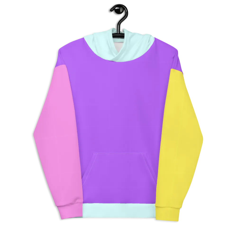 Color Block Unisex Adult Hoodie