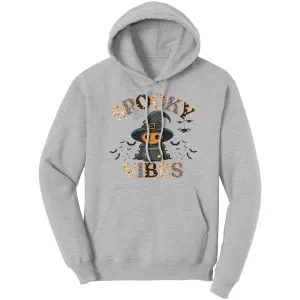 Comfort Colors Spooky Vibes Hoodie, Spooky Season Hoodie, Cute Halloween Hoodie, Funny Halloween Gift, Pumpkin Design Hoodie, Witchy Vibes
