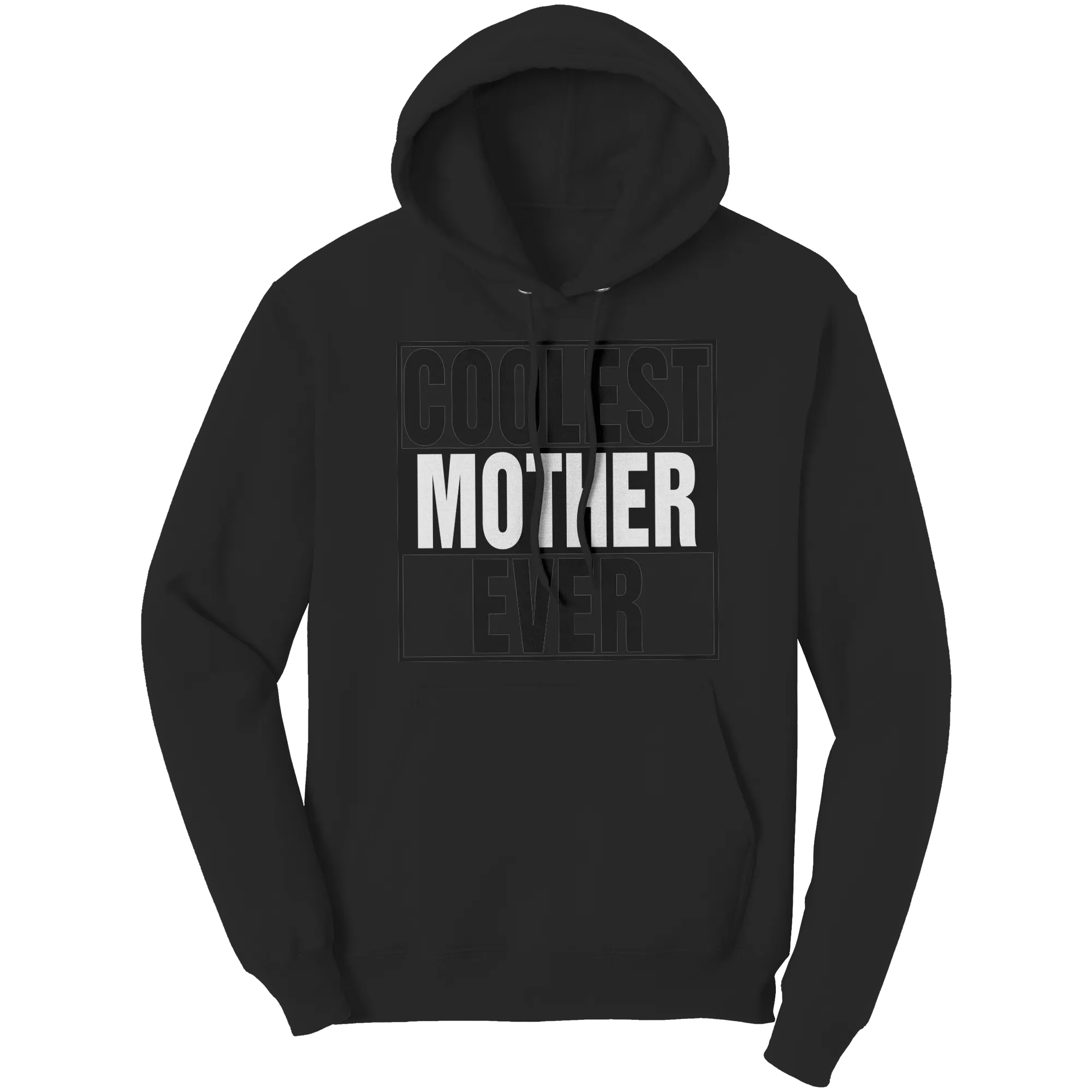 Coolest Mother Hoodie, Mama Hoodie, Mom Hoodie, Womens Clothing, Graphic Hoodie, Mothers Day Gift, Family Gift, Cute Birthday Gift For Mom