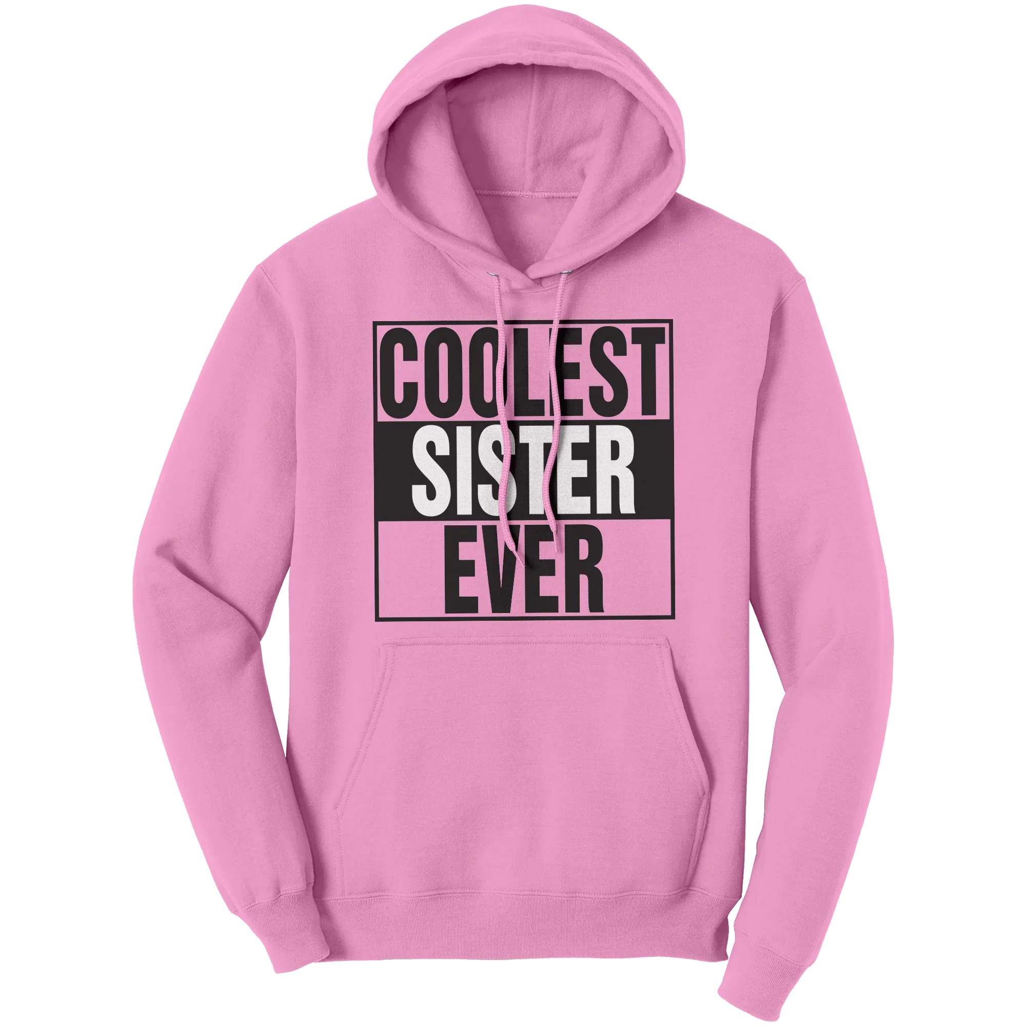 Coolest Sister Hoodie, Sister Sweater, Womens Clothing, Graphic Hoodie, Big Sister Shirt, Family Shirt Family Gift, Birthday Gift For Sister