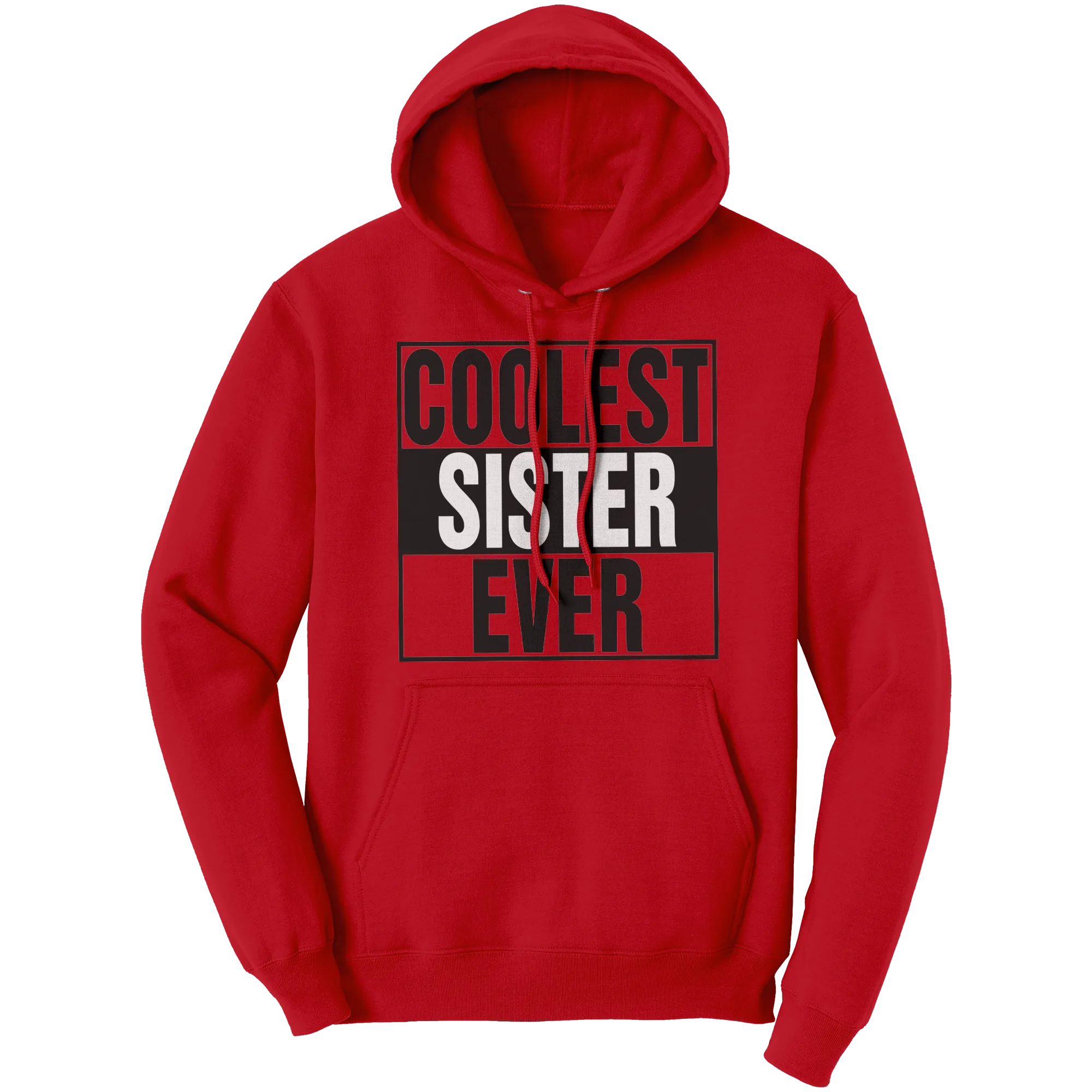 Coolest Sister Hoodie, Sister Sweater, Womens Clothing, Graphic Hoodie, Big Sister Shirt, Family Shirt Family Gift, Birthday Gift For Sister