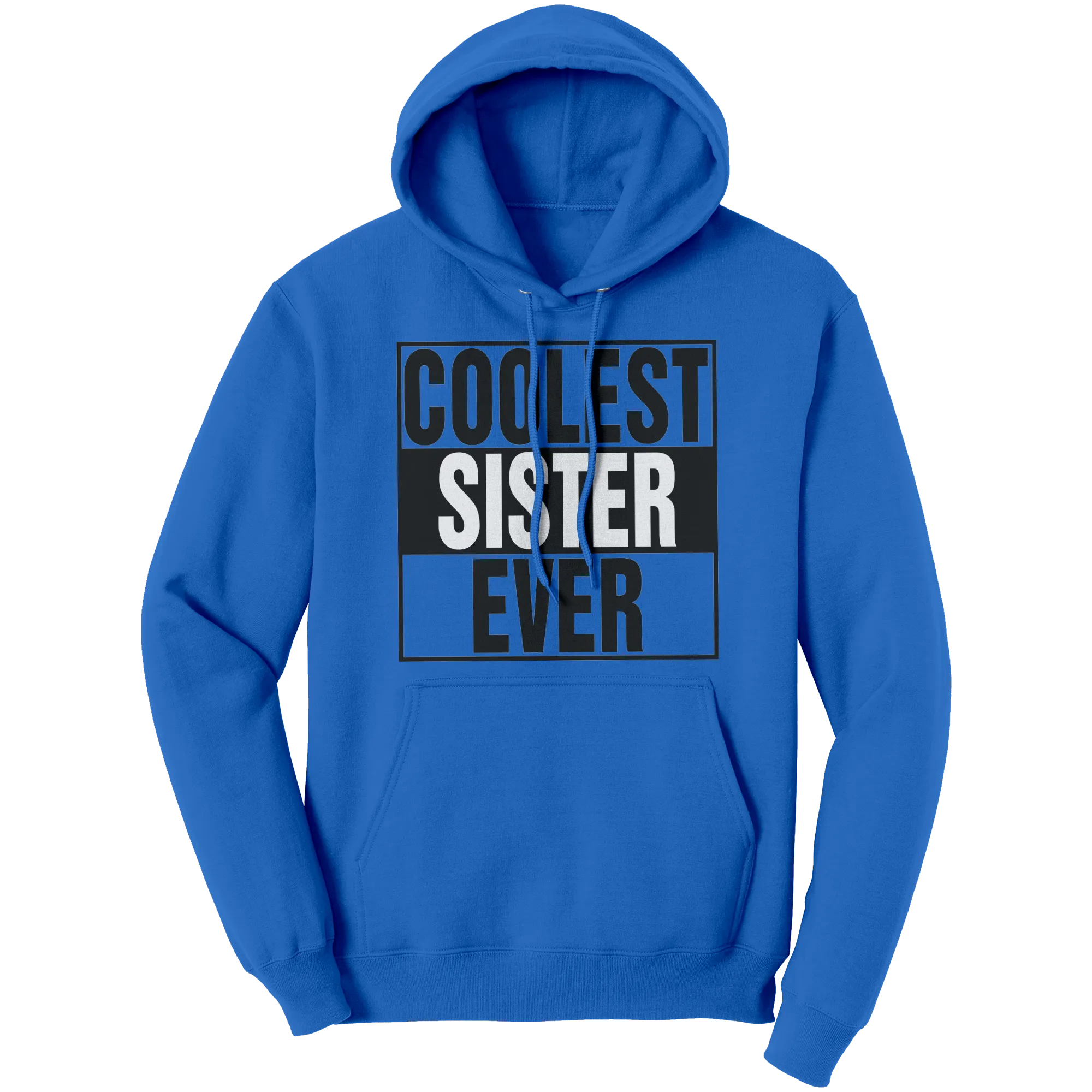 Coolest Sister Hoodie, Sister Sweater, Womens Clothing, Graphic Hoodie, Big Sister Shirt, Family Shirt Family Gift, Birthday Gift For Sister