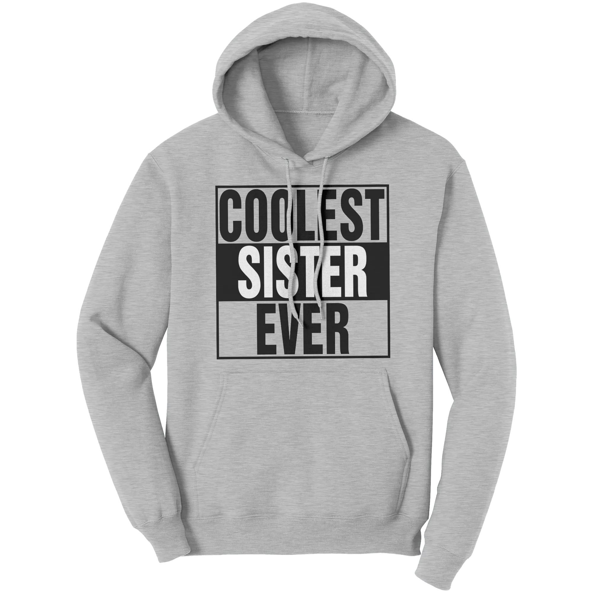 Coolest Sister Hoodie, Sister Sweater, Womens Clothing, Graphic Hoodie, Big Sister Shirt, Family Shirt Family Gift, Birthday Gift For Sister