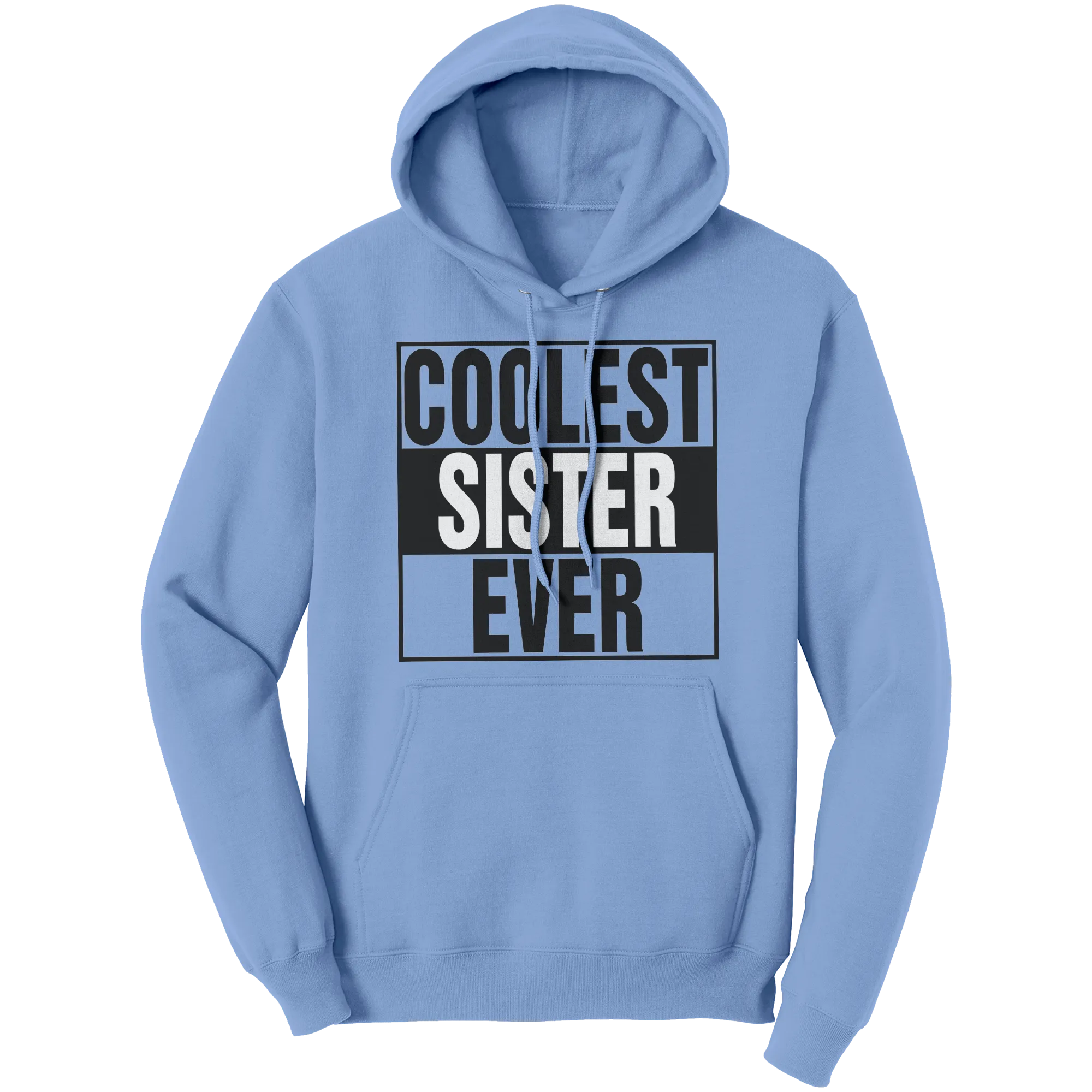 Coolest Sister Hoodie, Sister Sweater, Womens Clothing, Graphic Hoodie, Big Sister Shirt, Family Shirt Family Gift, Birthday Gift For Sister