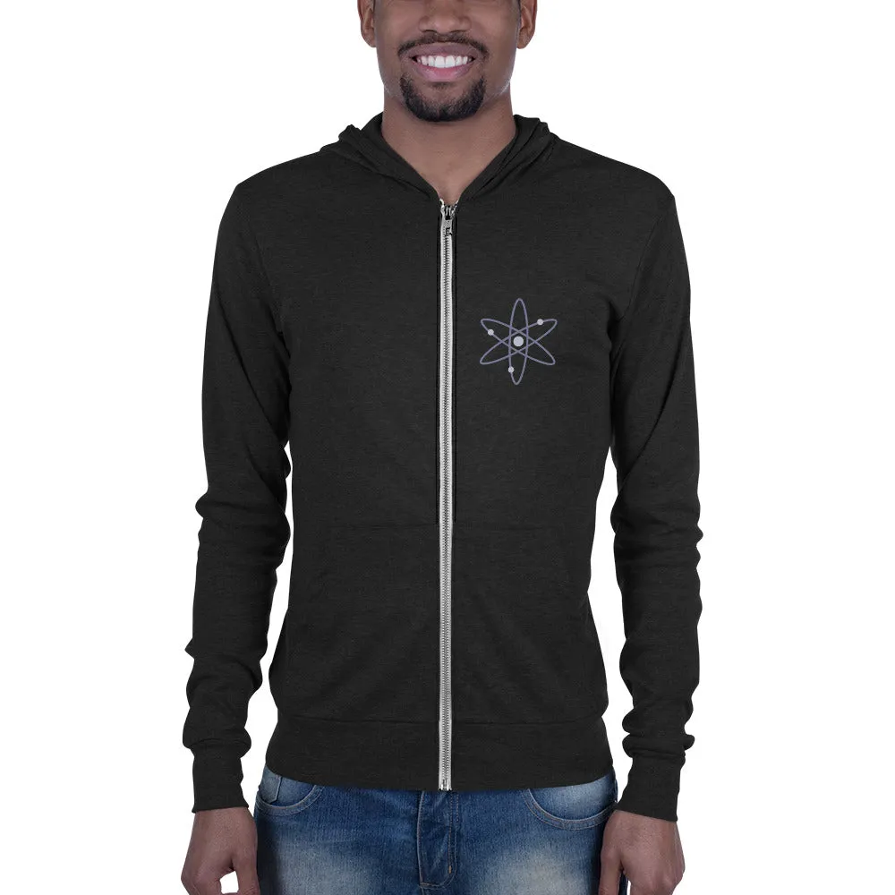 Cosmos Unisex zip hoodie