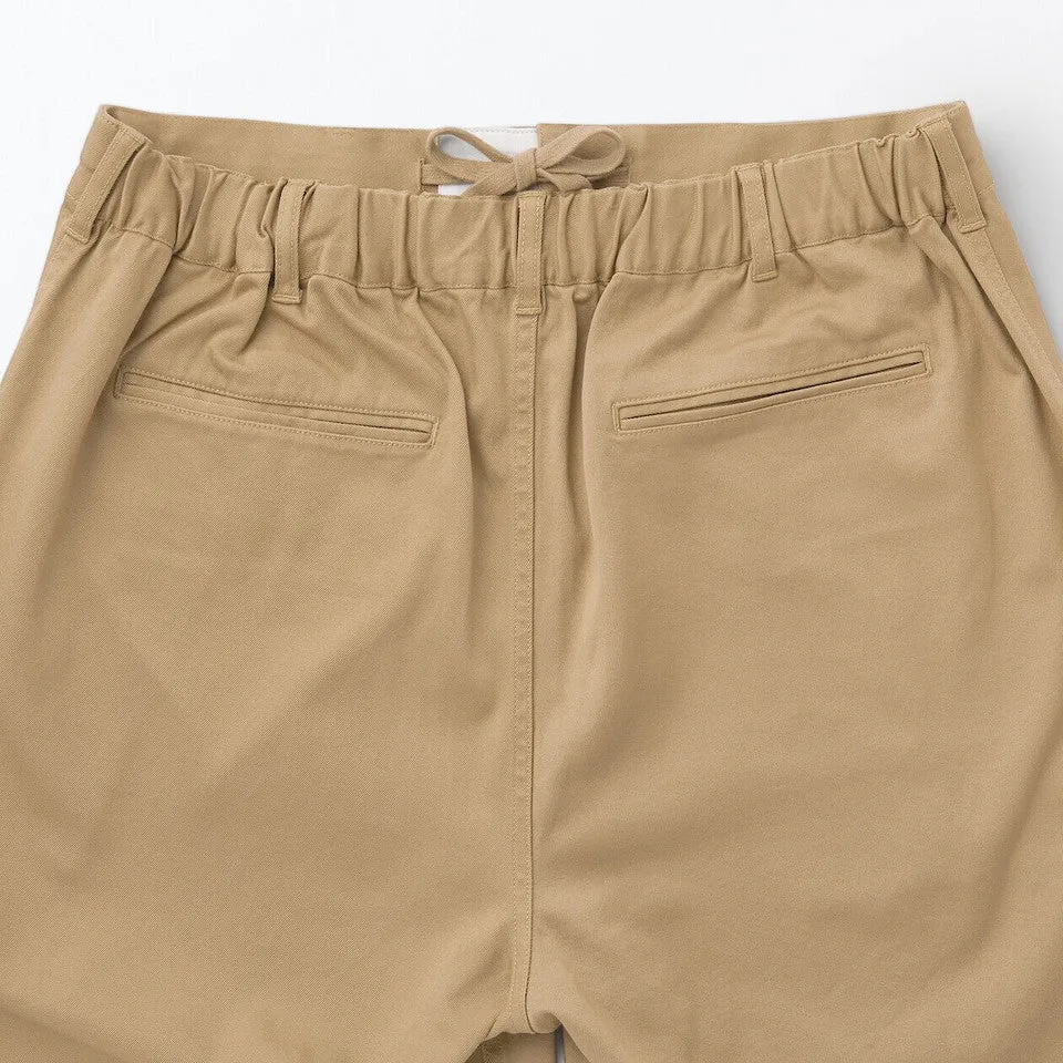 Cotton Blend Chino Shorts