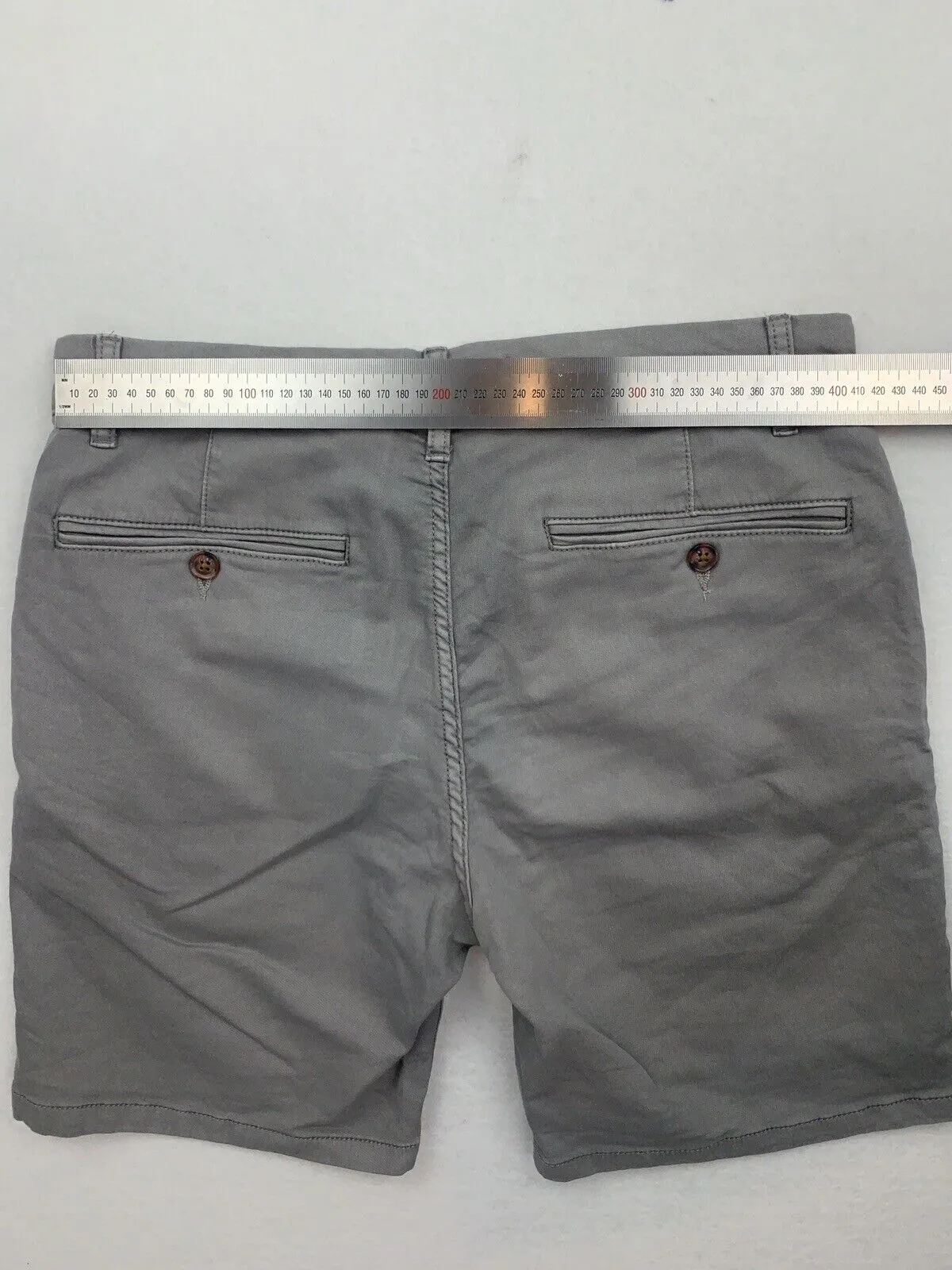 Cotton-On Corby Chino Short Men’s Grey Shorts Size 32