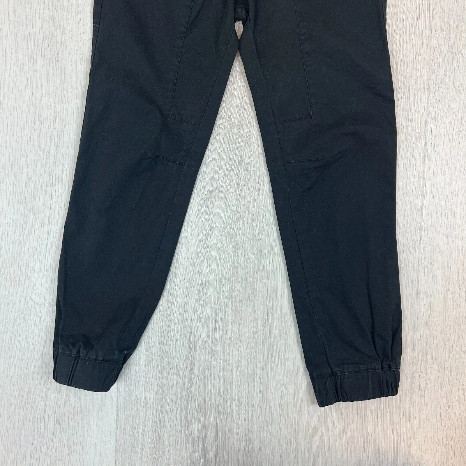 Cotton On Kids Boys Black Chino Jogger Pants Size 8 Years
