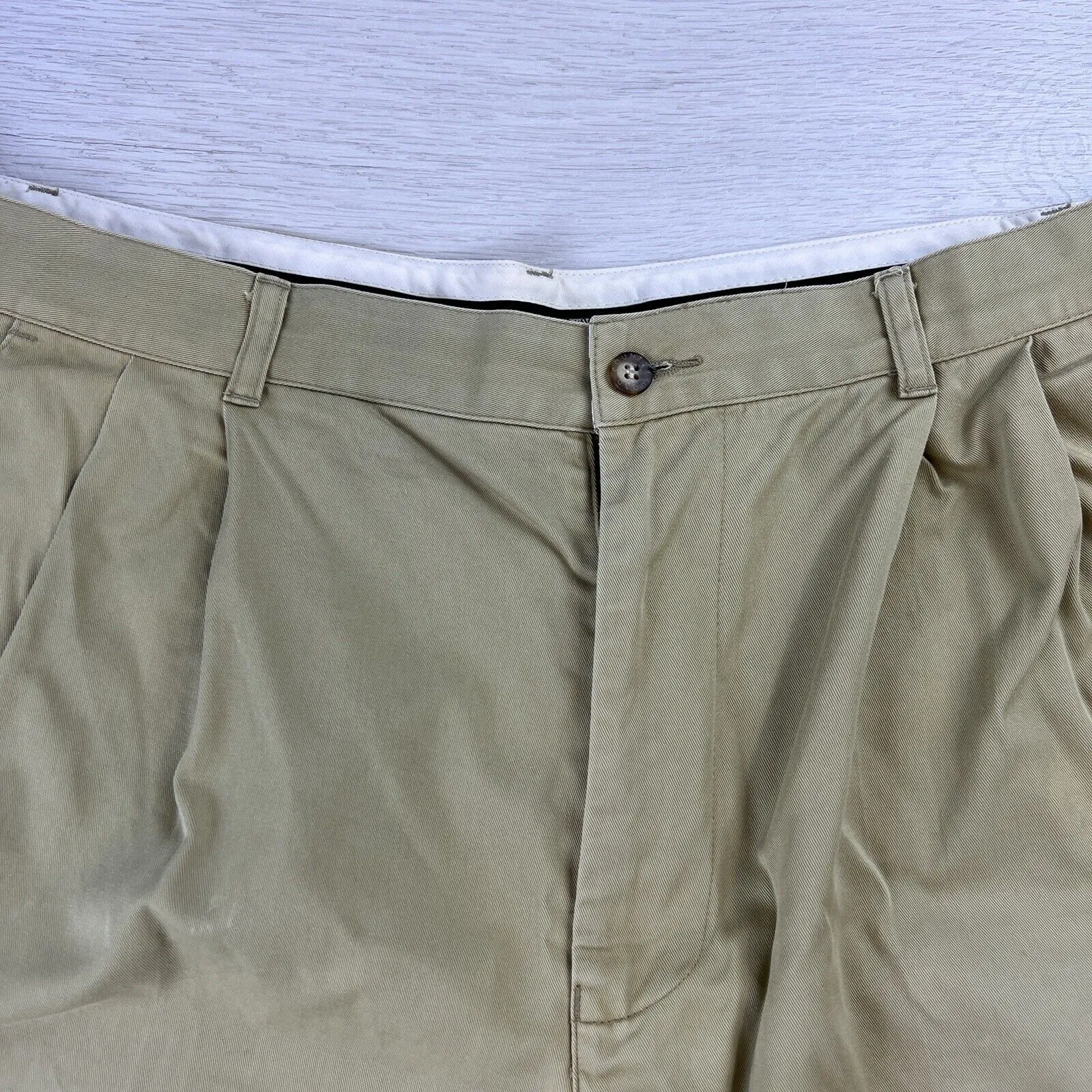 Country Road Mens Beige Chino Dress Shorts Size 38