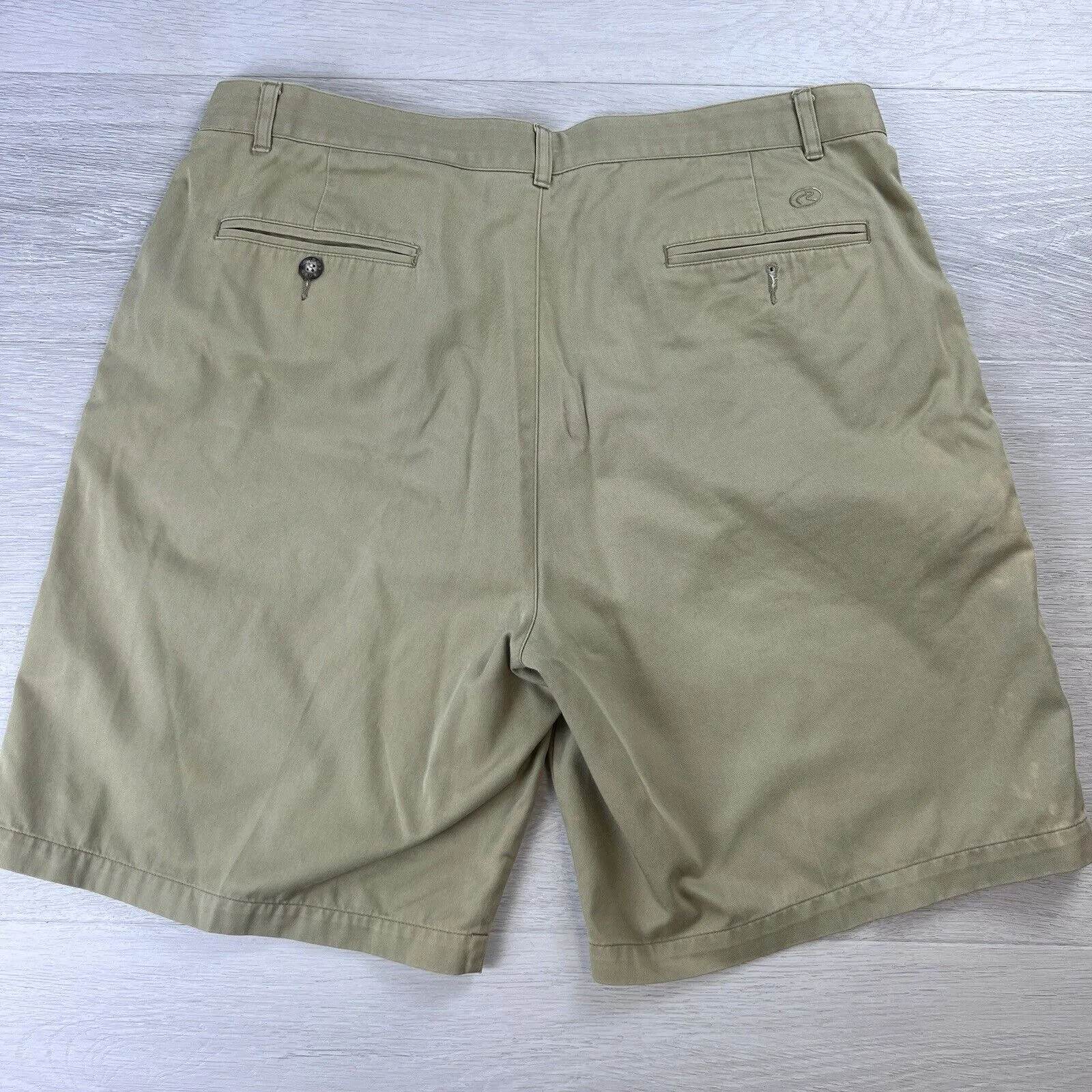 Country Road Mens Beige Chino Dress Shorts Size 38