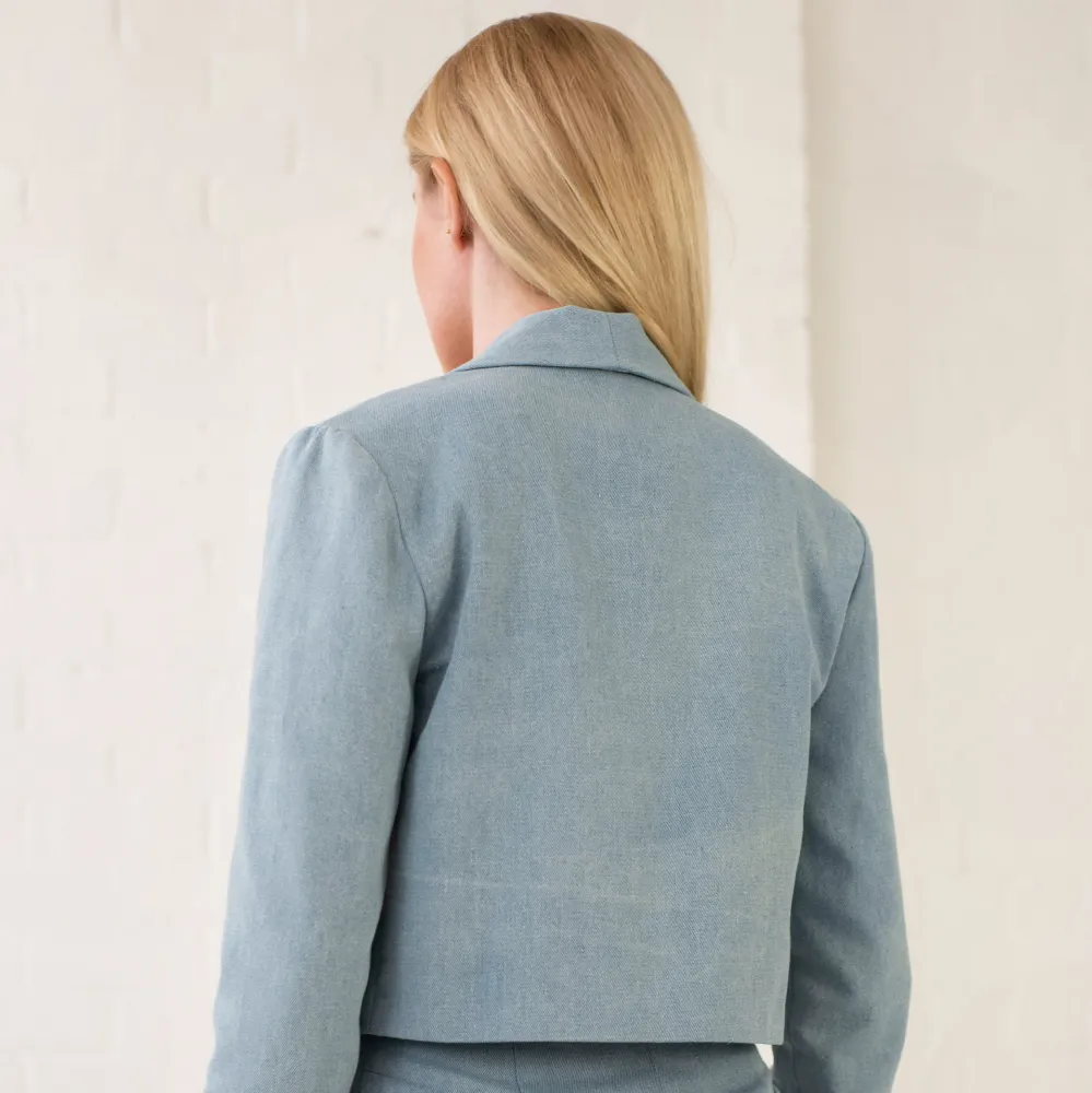 Cropped Denim Jacket | L.O.N.E.L.Y