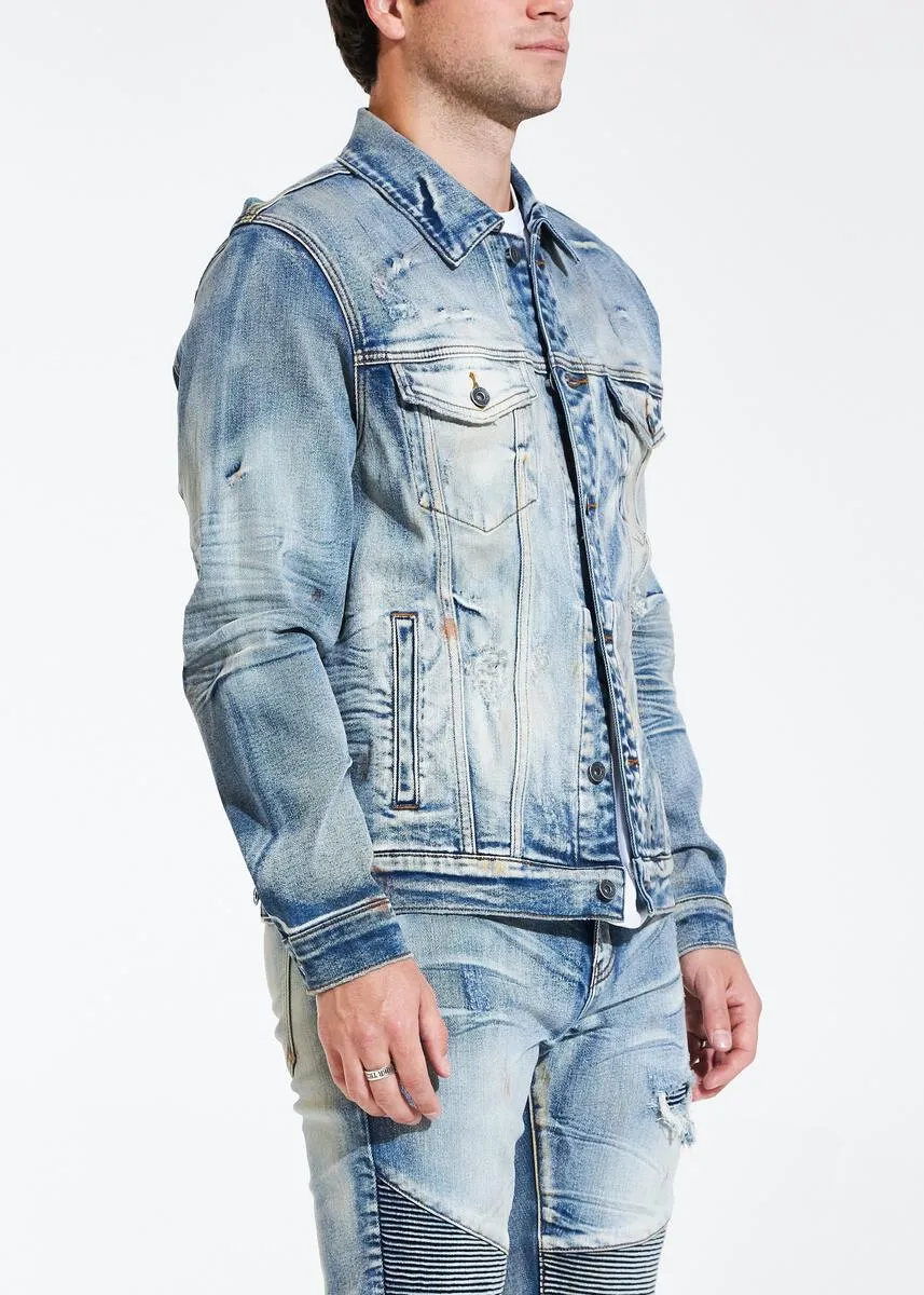 CRYSP BERING LIGHT BLUE DENIM JACKET