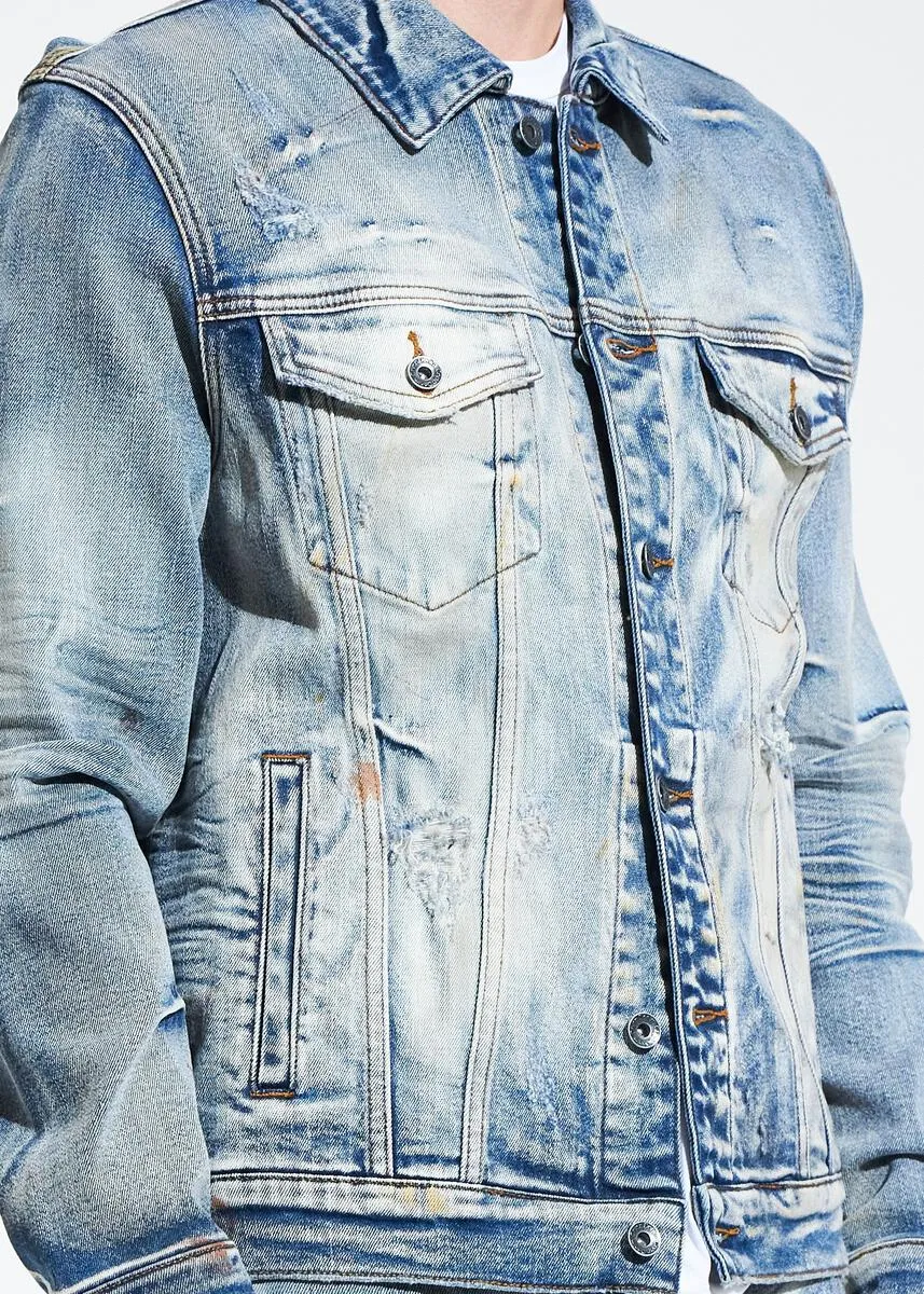 CRYSP BERING LIGHT BLUE DENIM JACKET