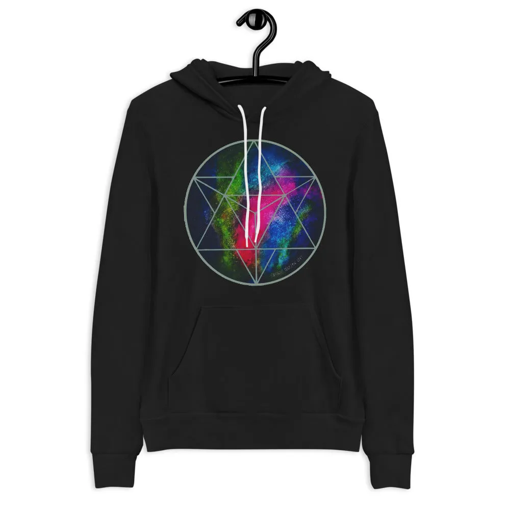 Crystalline Merkabah Unisex Hoodie