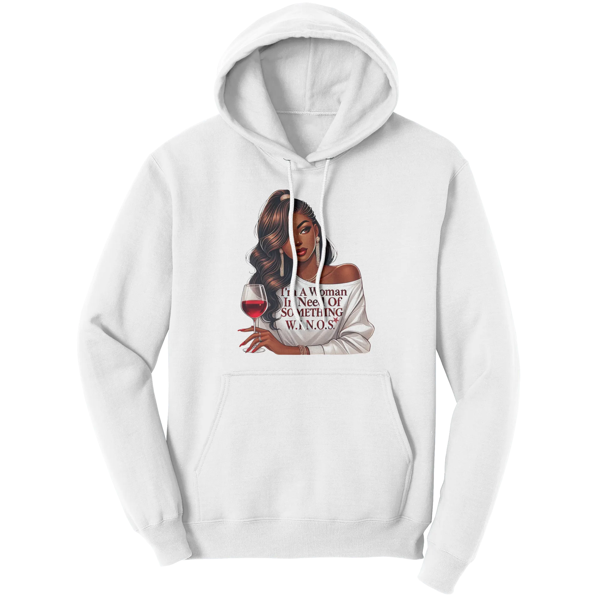Cute Valentine Womens Hoodie, Woman In Need Of Something Hoodie, Valentine Hoodie, Womens Clothing, Birthday Gift, Valentines Gift For Her
