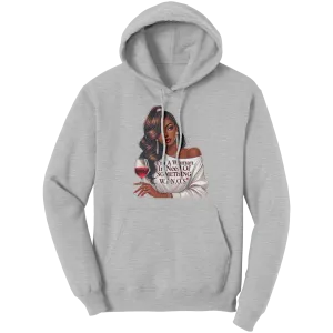 Cute Valentine Womens Hoodie, Woman In Need Of Something Hoodie, Valentine Hoodie, Womens Clothing, Birthday Gift, Valentines Gift For Her