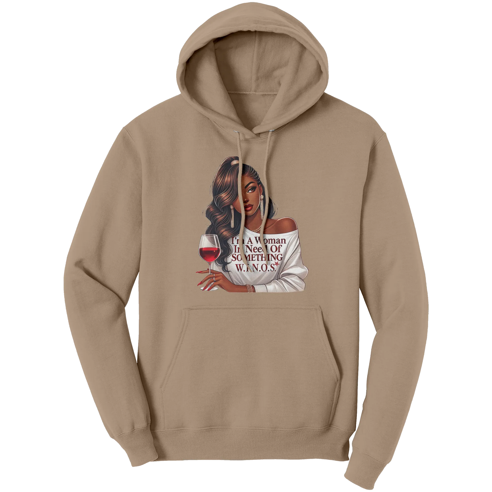 Cute Valentine Womens Hoodie, Woman In Need Of Something Hoodie, Valentine Hoodie, Womens Clothing, Birthday Gift, Valentines Gift For Her