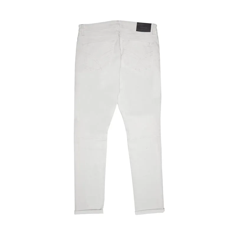 Cutty Mens Denim - White