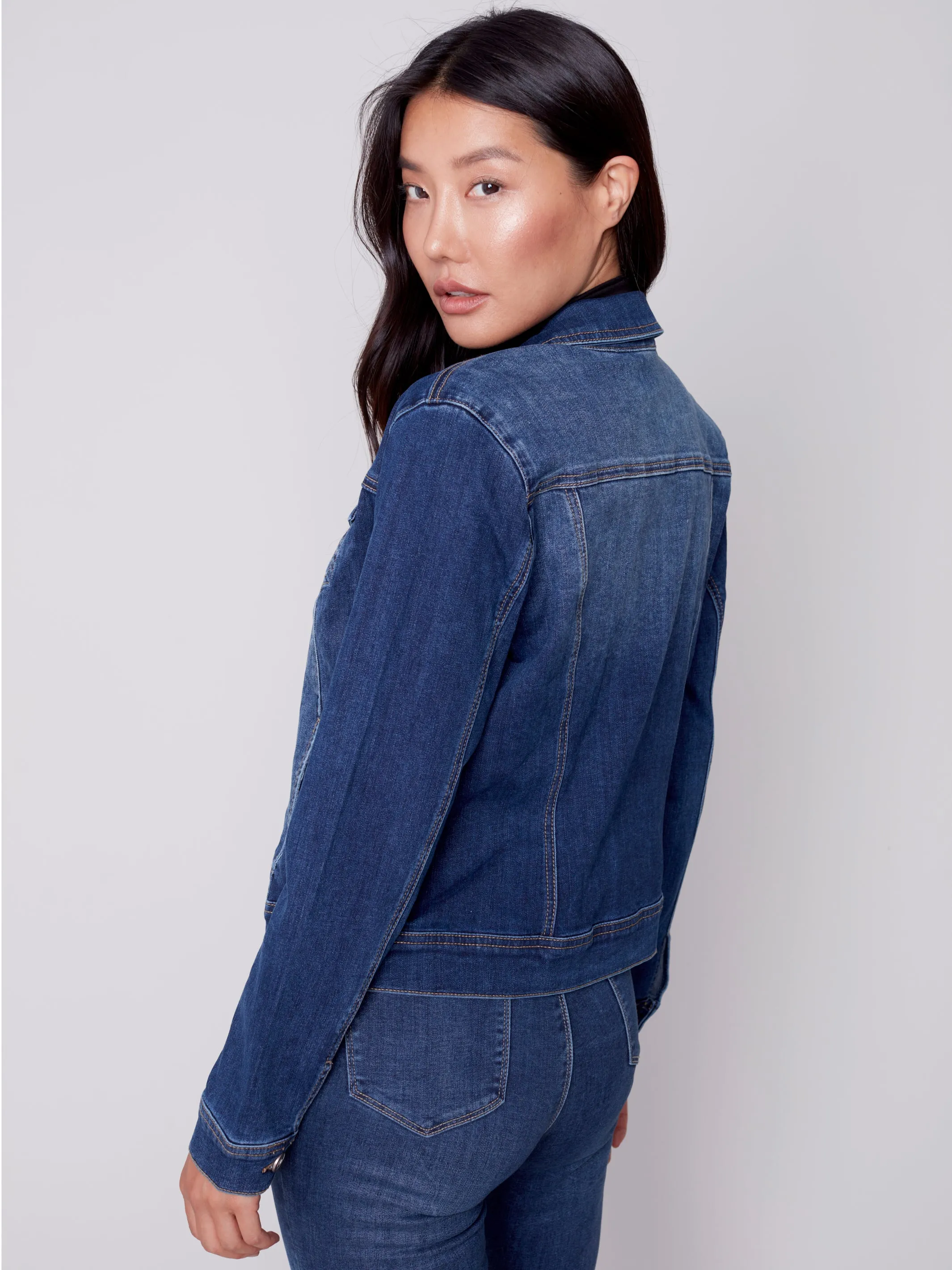 Dark Blue Denim Jacket