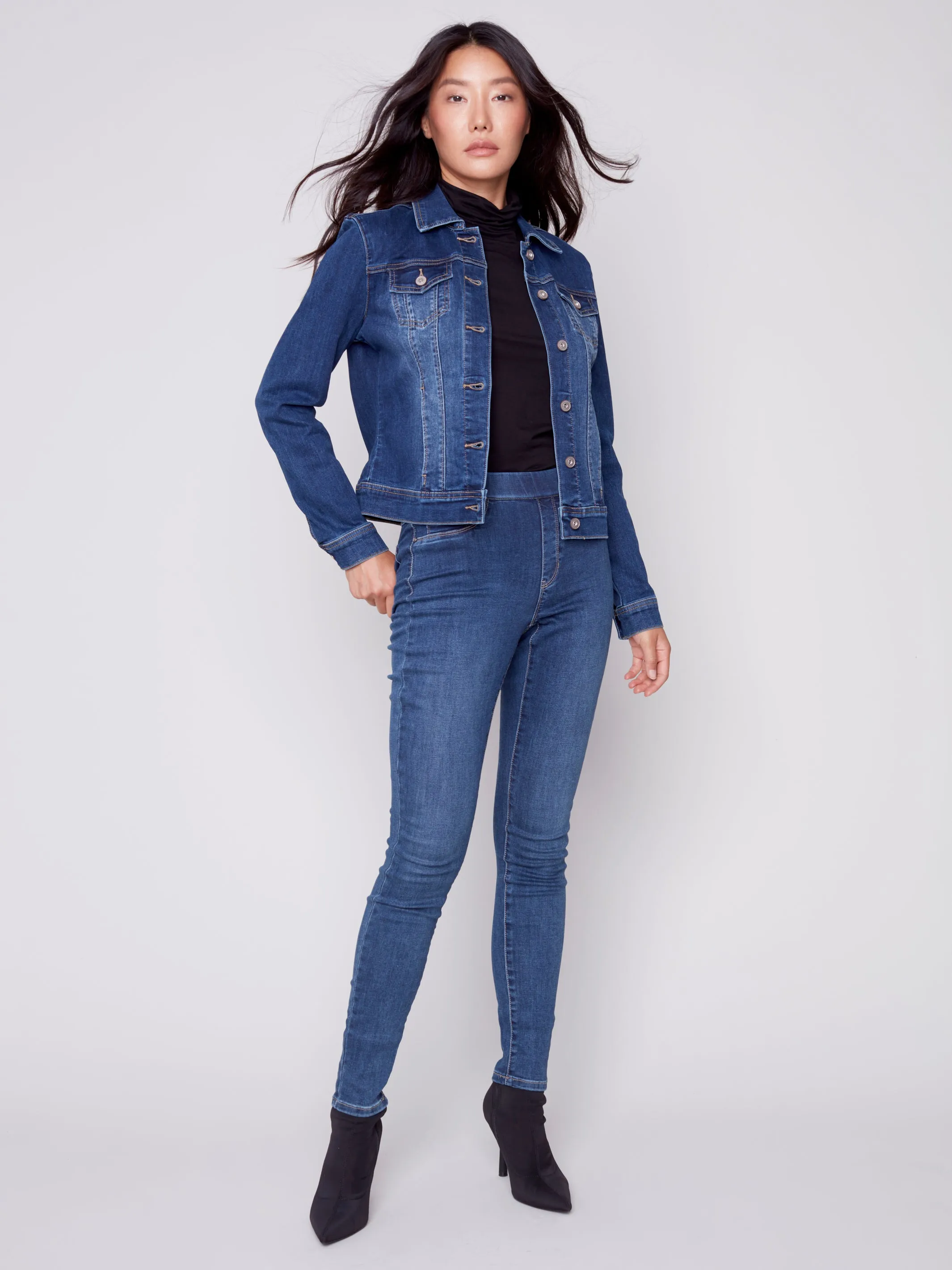 Dark Blue Denim Jacket
