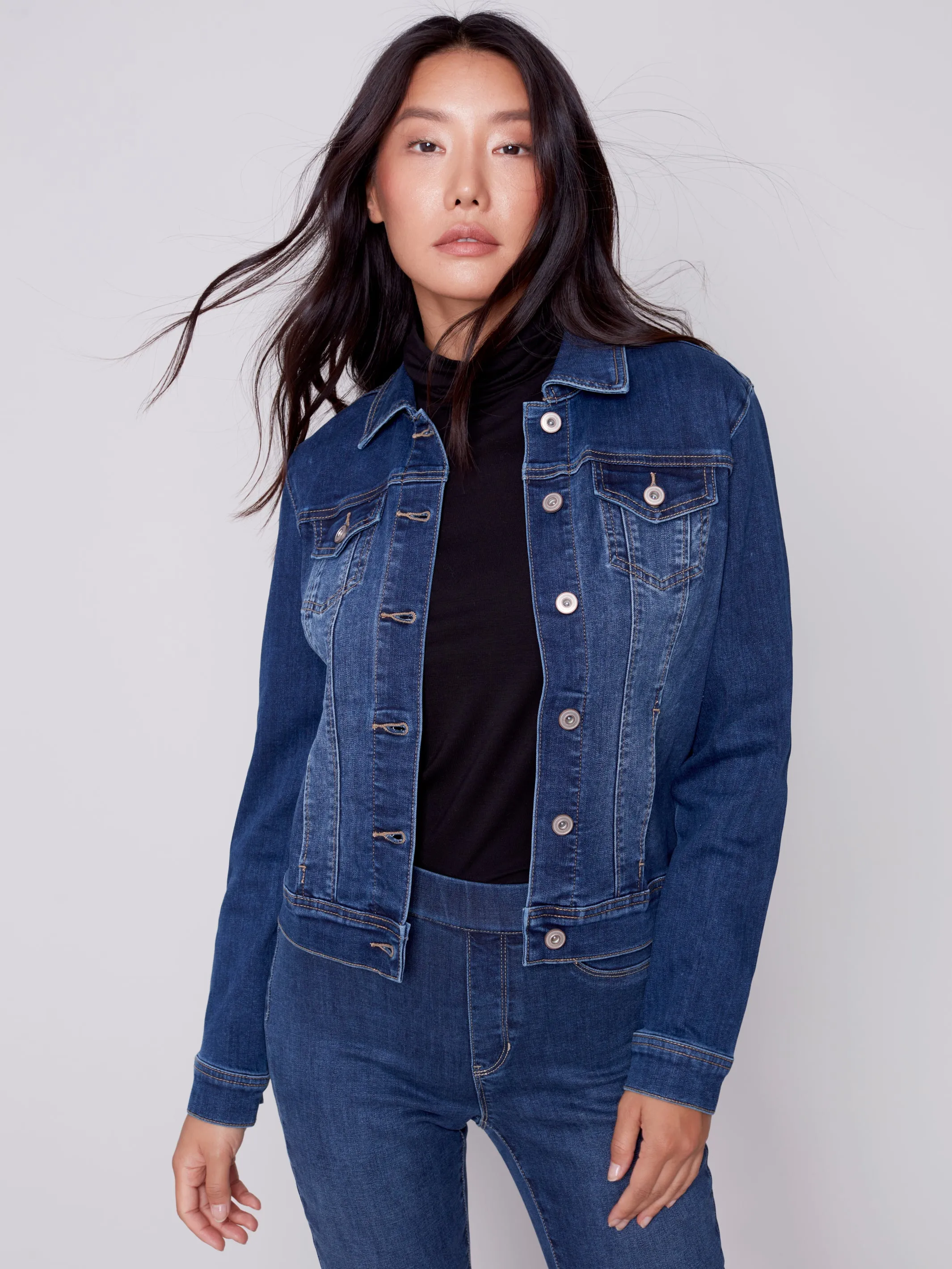 Dark Blue Denim Jacket