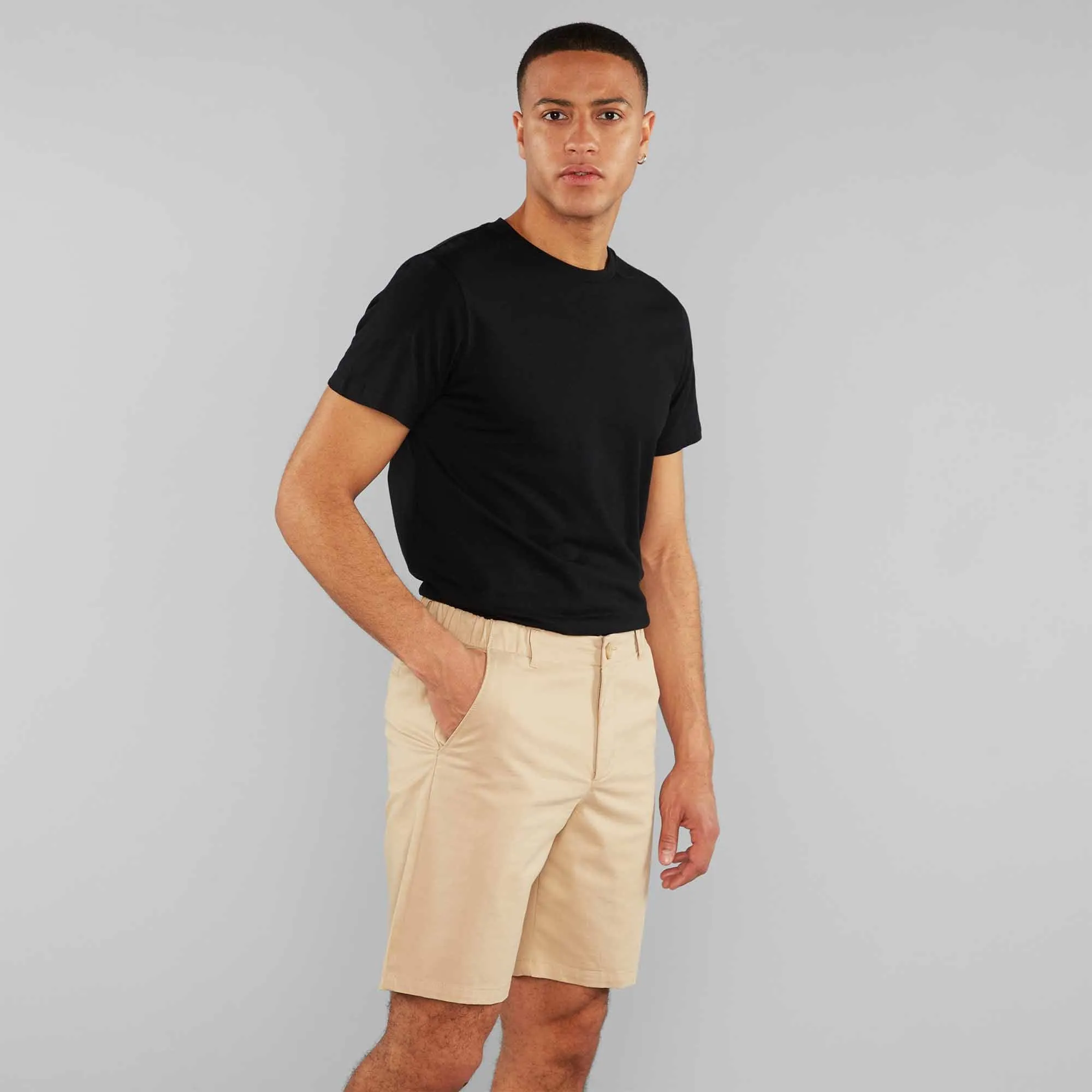 DEDICATED Chino Shorts Nacka beige