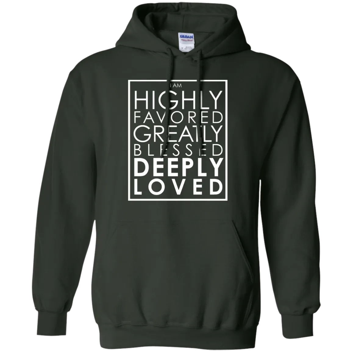 Deeply Loved Hoodie (light print)