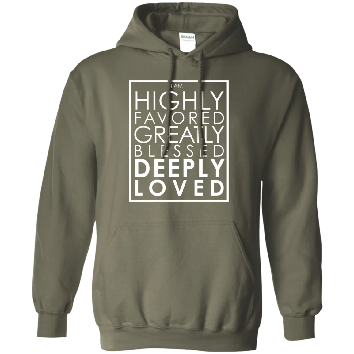 Deeply Loved Hoodie (light print)