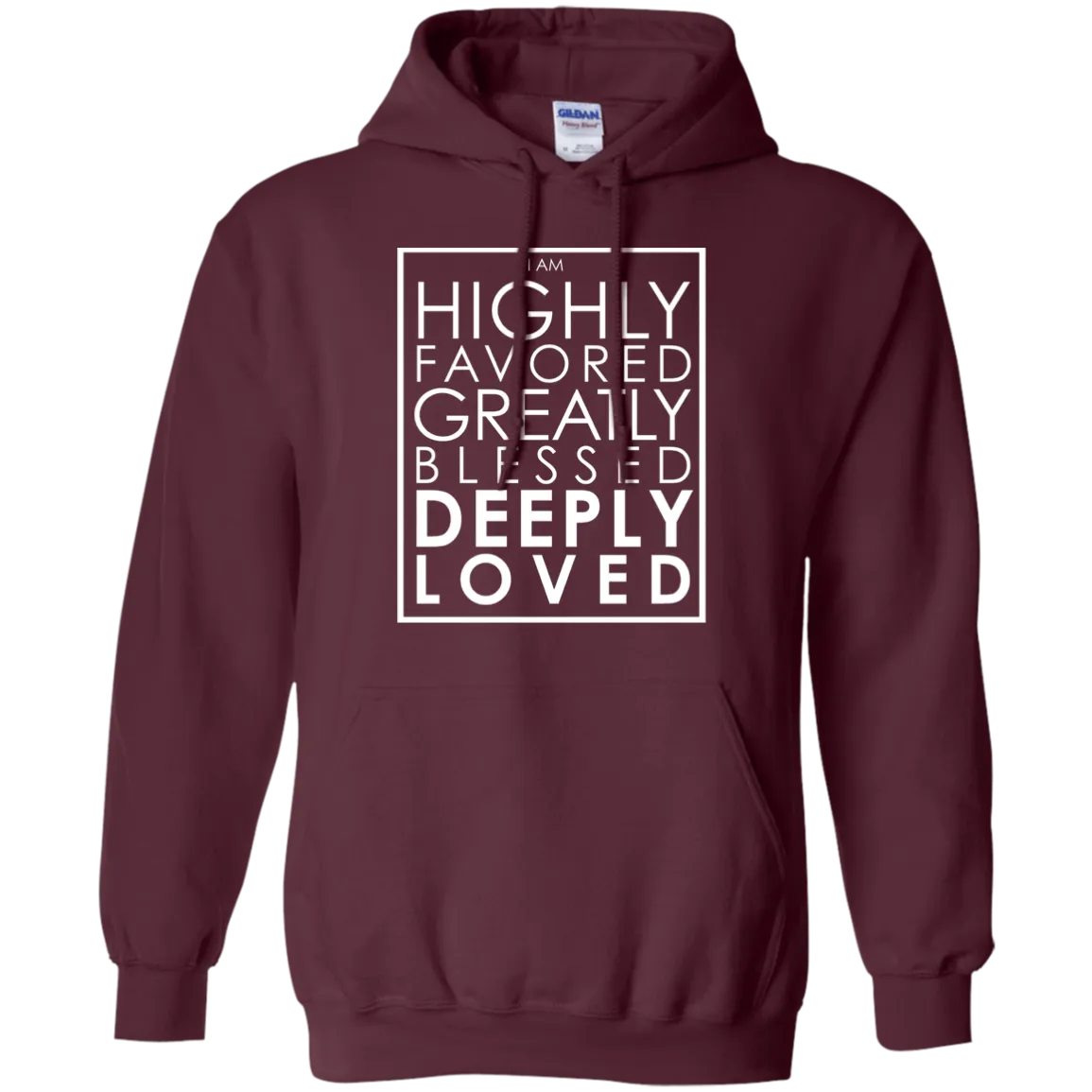 Deeply Loved Hoodie (light print)