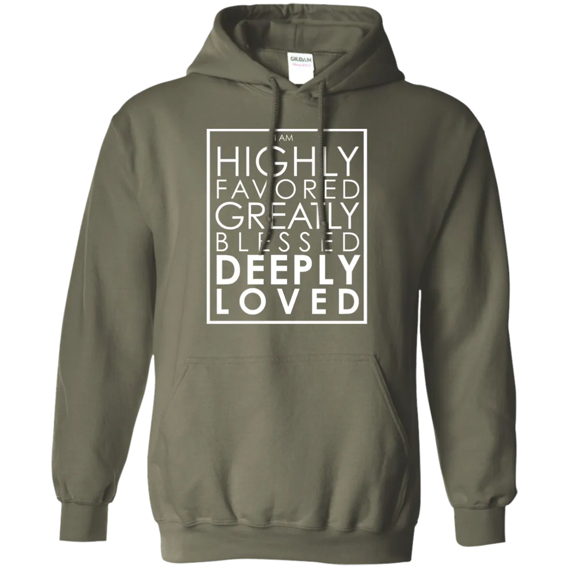 Deeply Loved Hoodie (light print)
